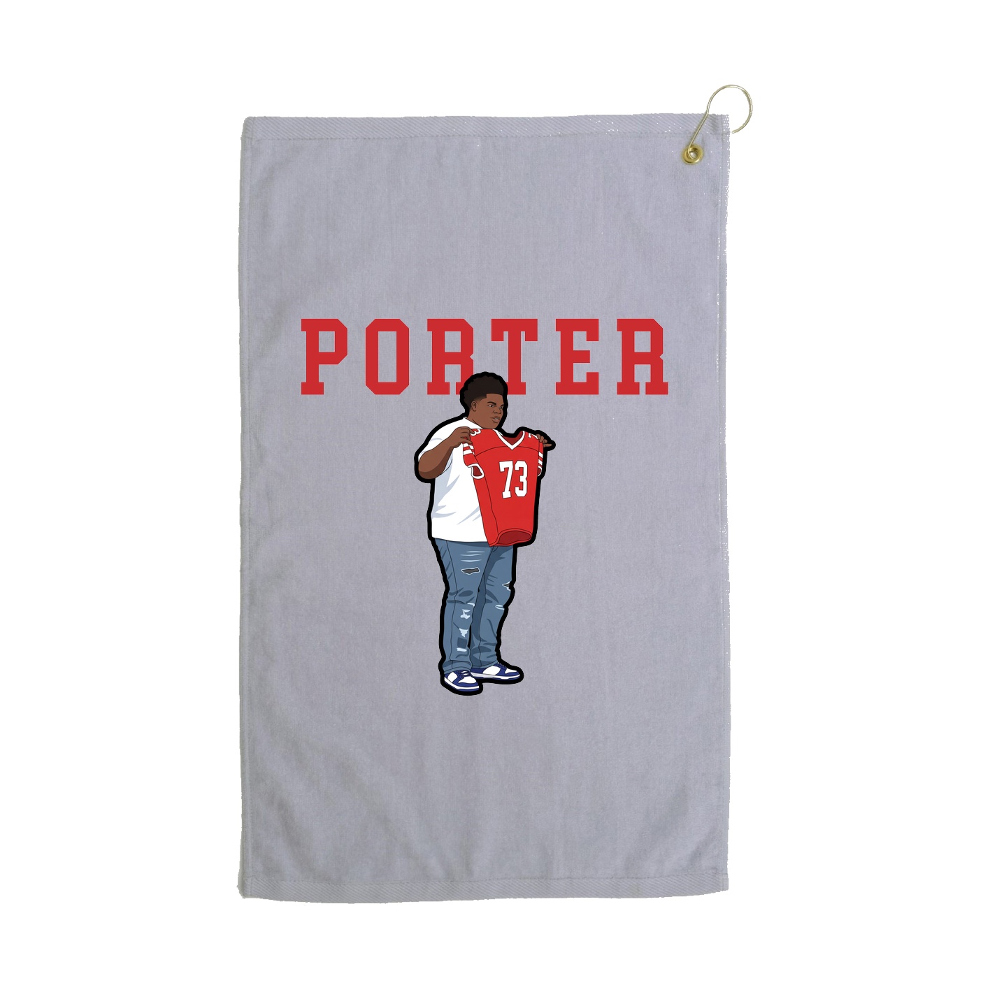 Golf Towel — Shirsey in Grey