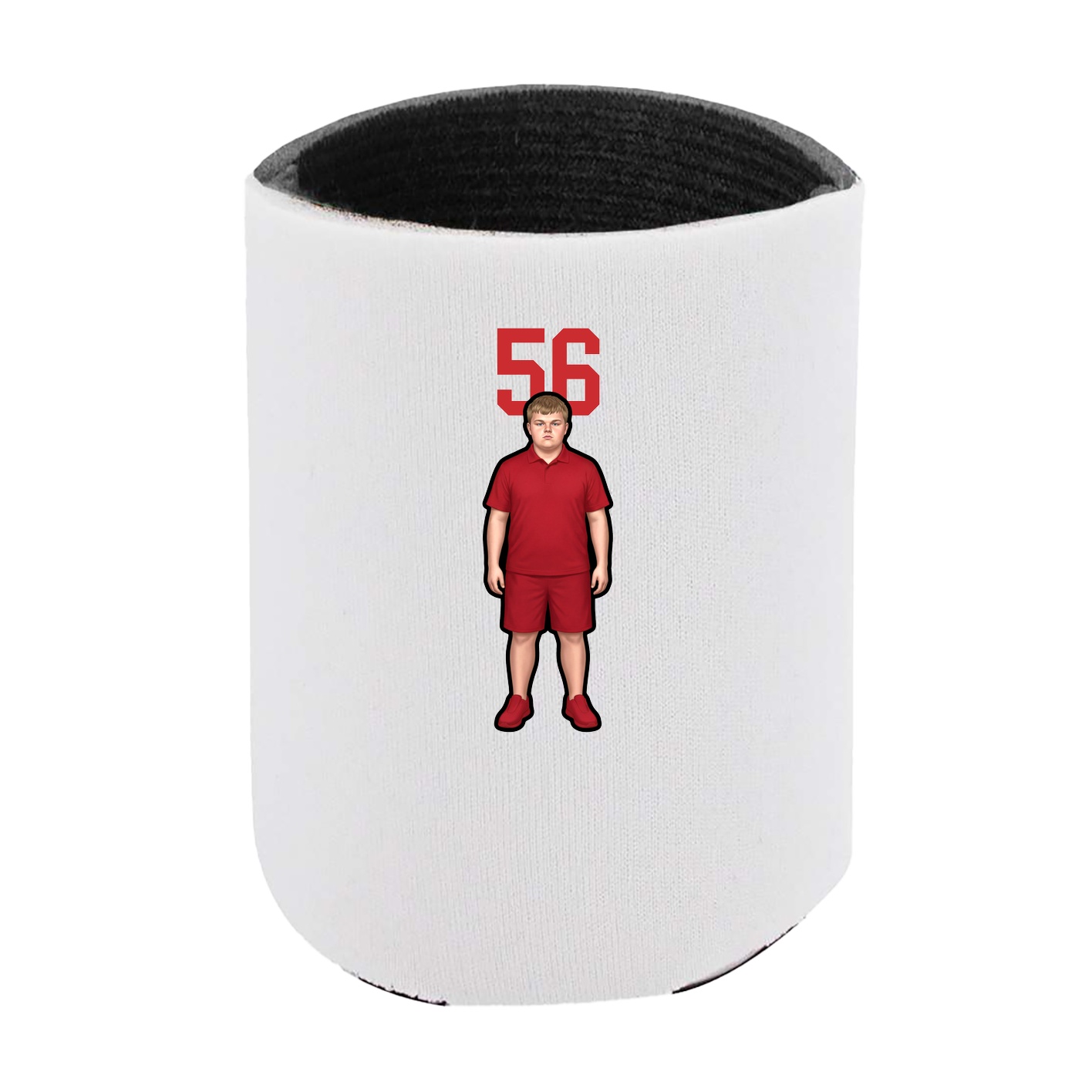 Can Holder — Number Top in White