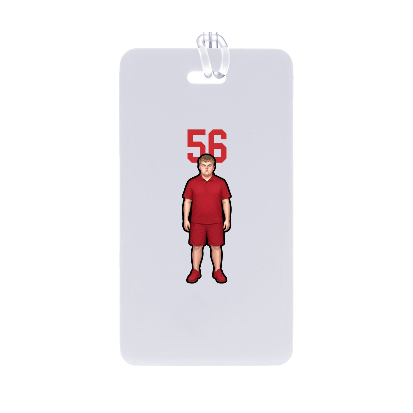 Bag Tag — Number Top in Classic