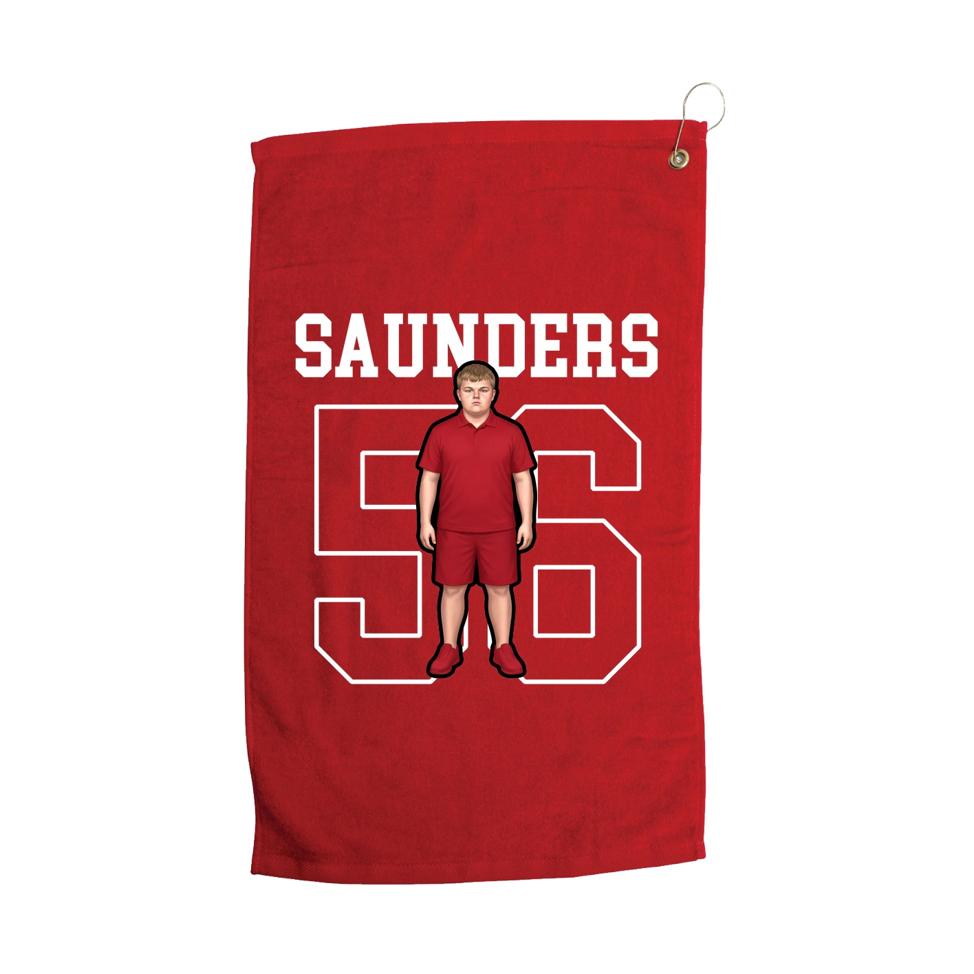 Golf Towel — Shirsey in Red