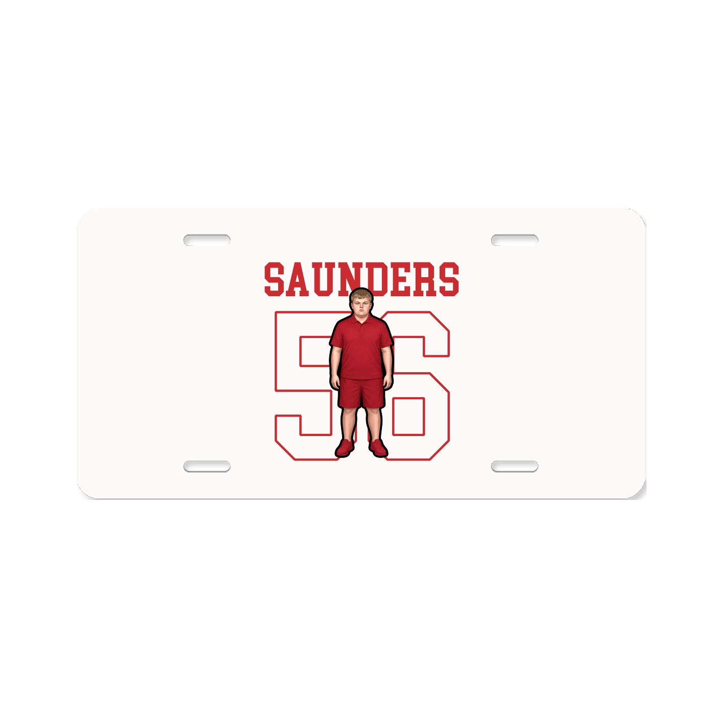 License Plate — Shirsey in Classic