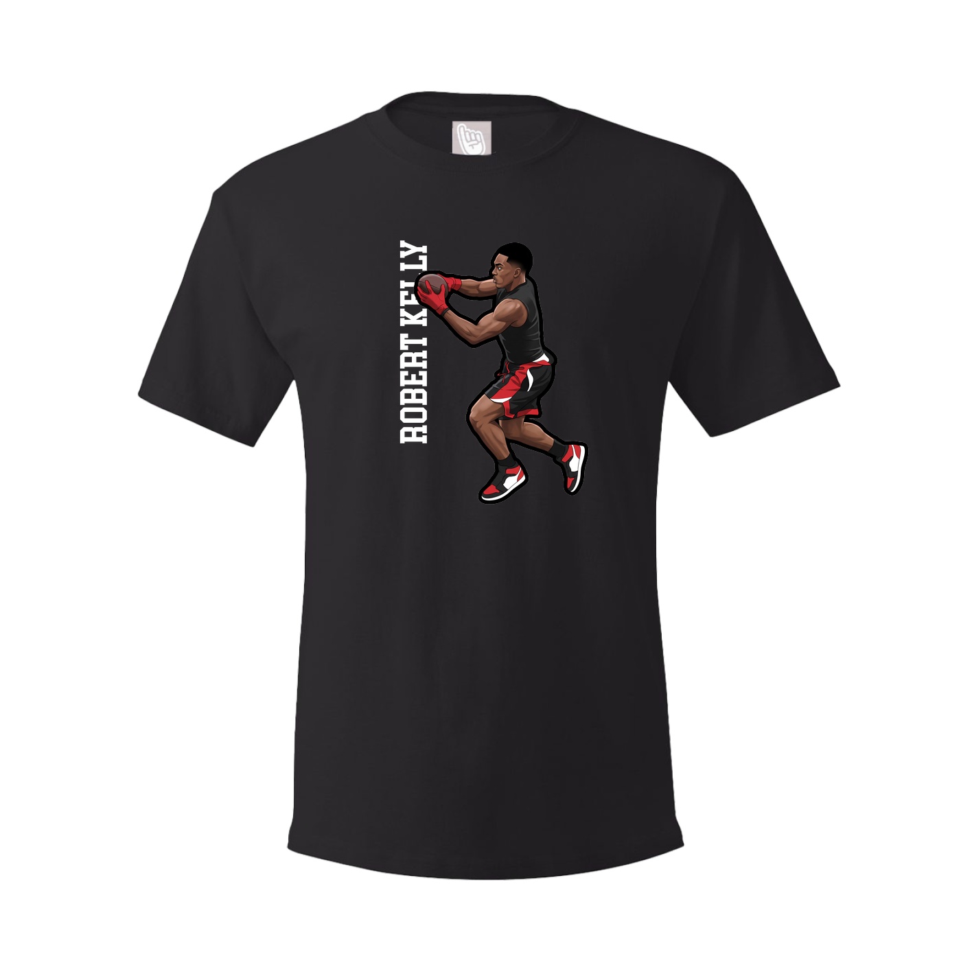 Tee — Name Vertical in Black
