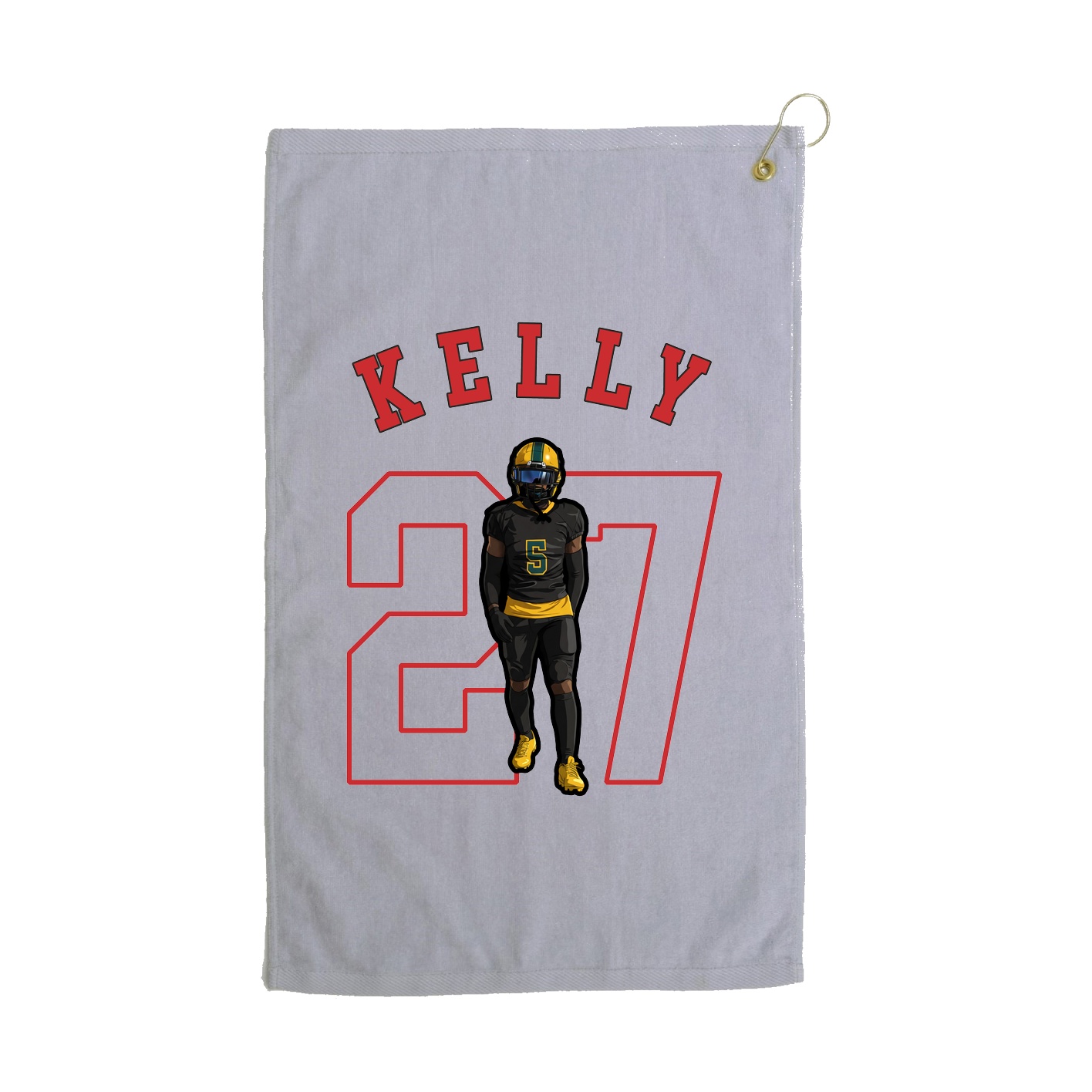 Golf Towel — Shirsey Arch in Grey
