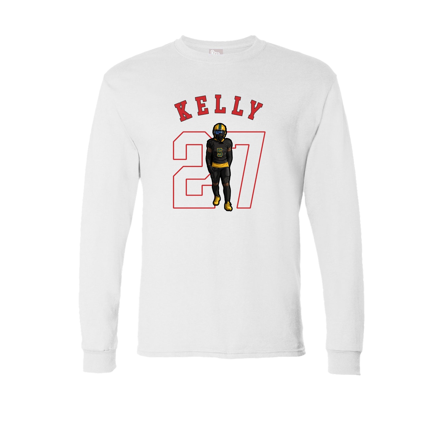 Long Sleeve Tee — Shirsey Arch in White