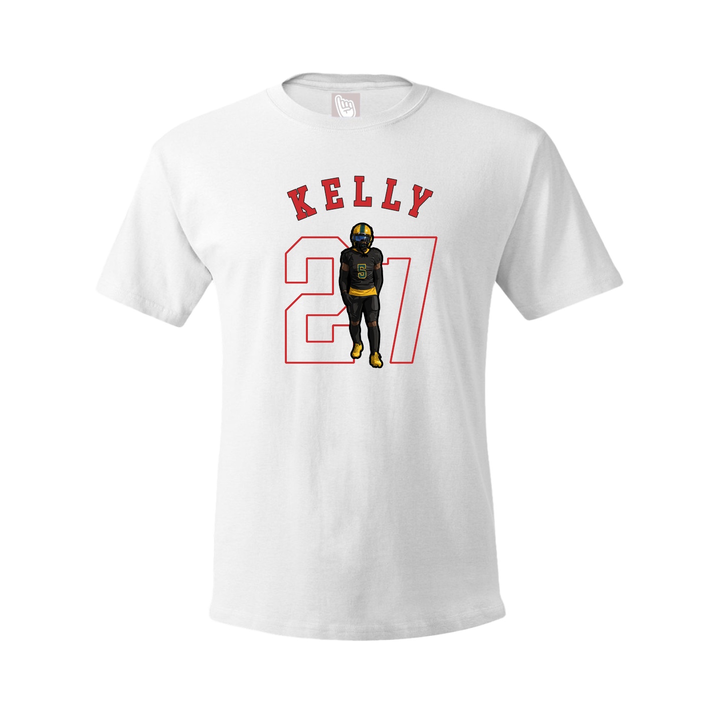 Youth Tee — Shirsey Arch in White