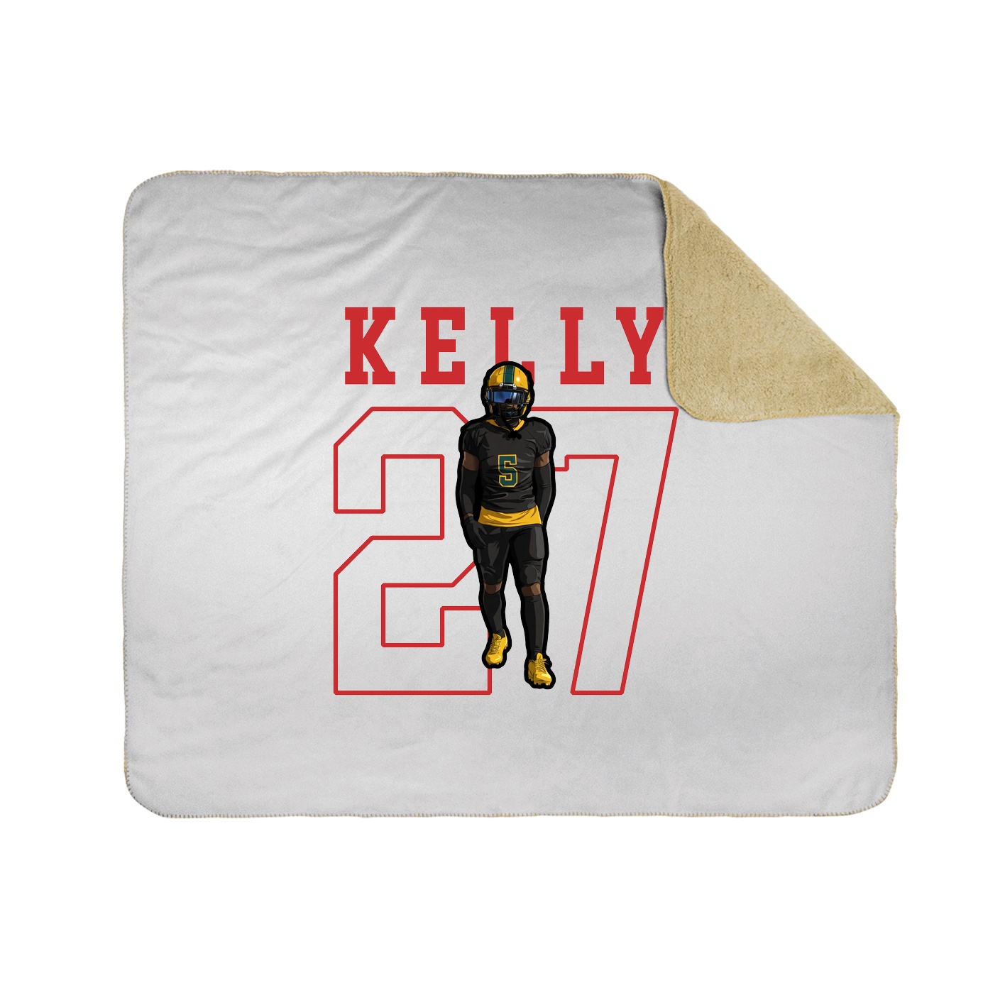 50x60 Sherpa Lined Throw Blanket