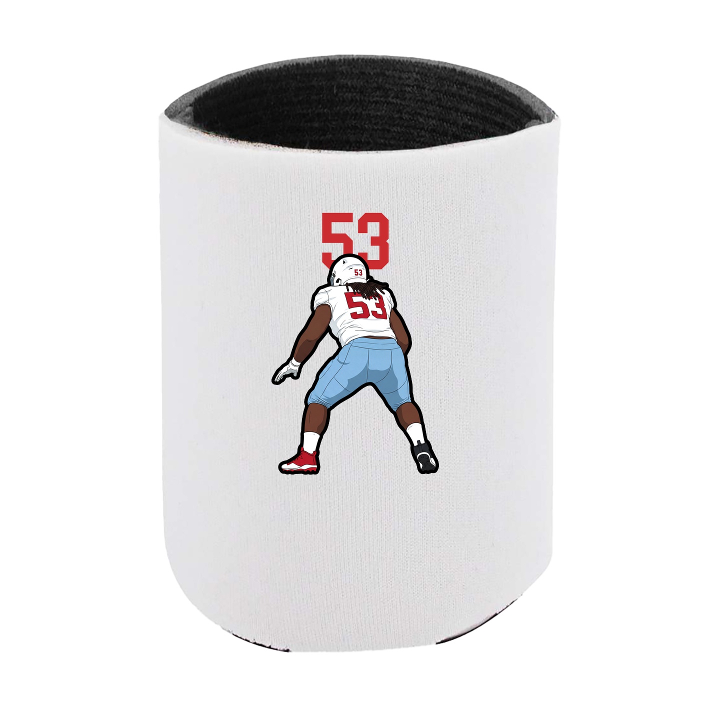 Can Holder — Number Top in White