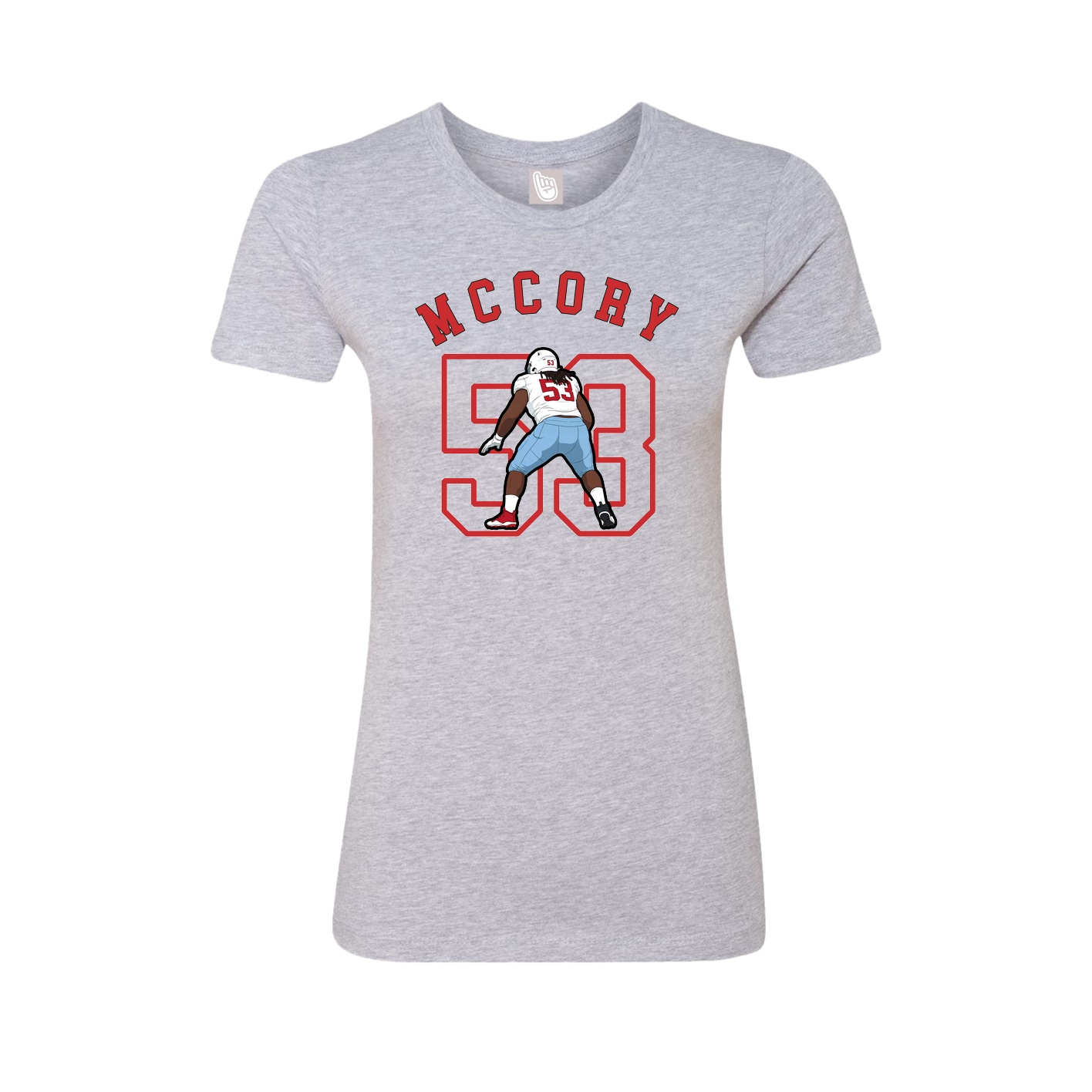 Womens Tee — Shirsey Arch in Grey