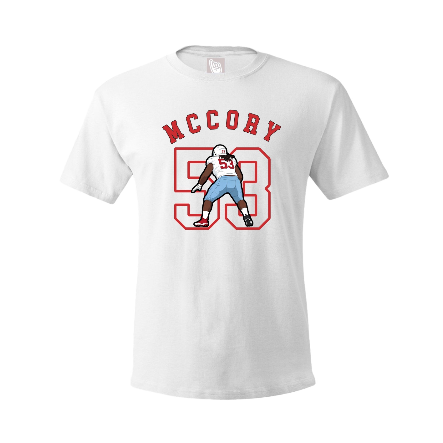 Youth Tee — Shirsey Arch in White