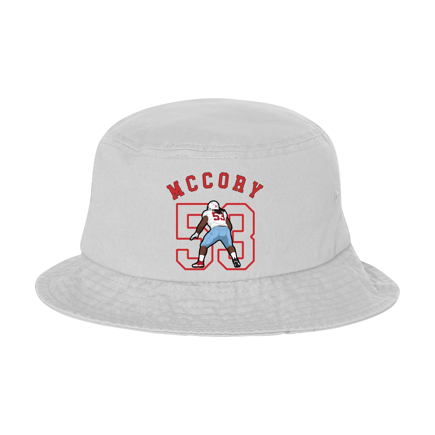 Bucket Cap — Shirsey Arch in White