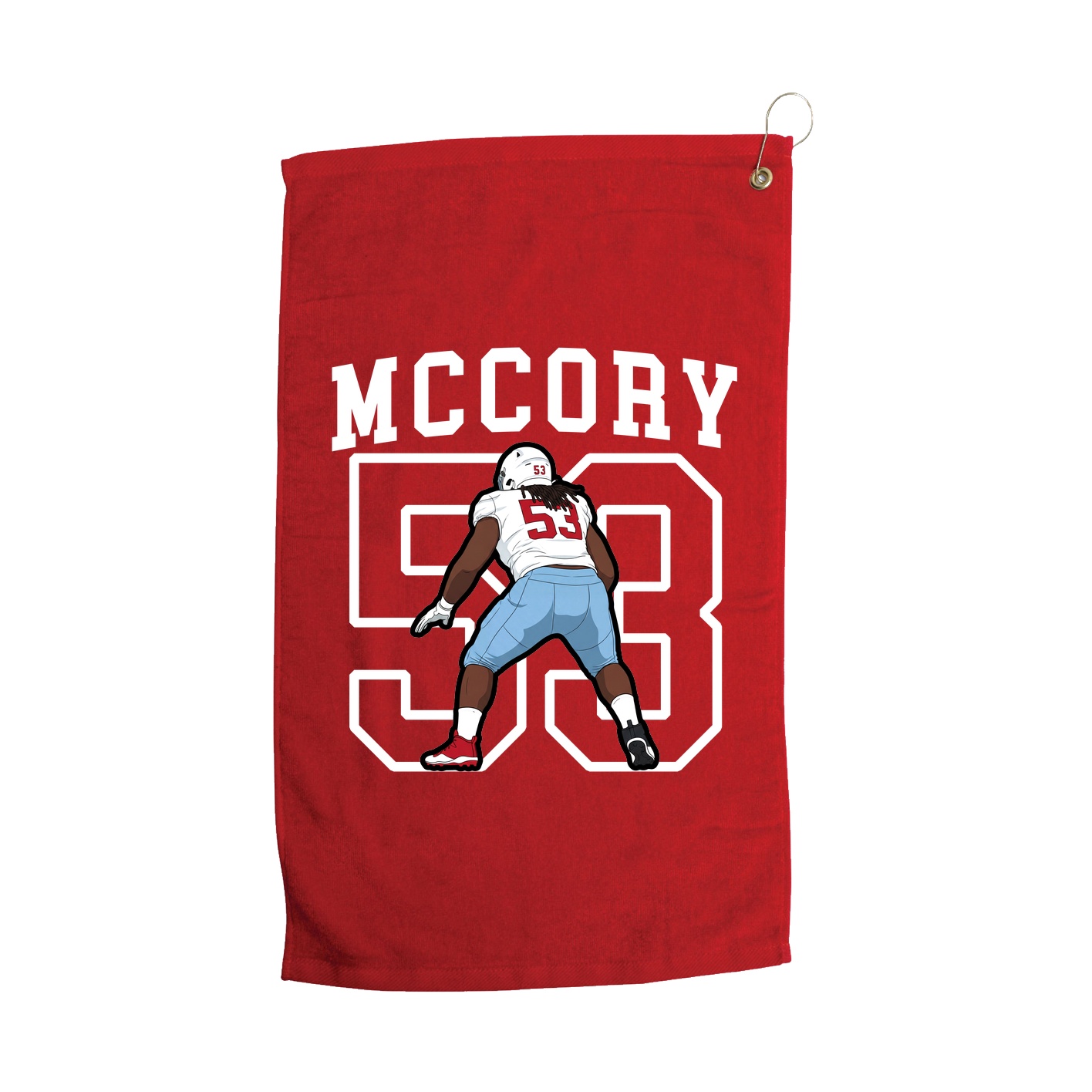 Golf Towel — Shirsey in Red