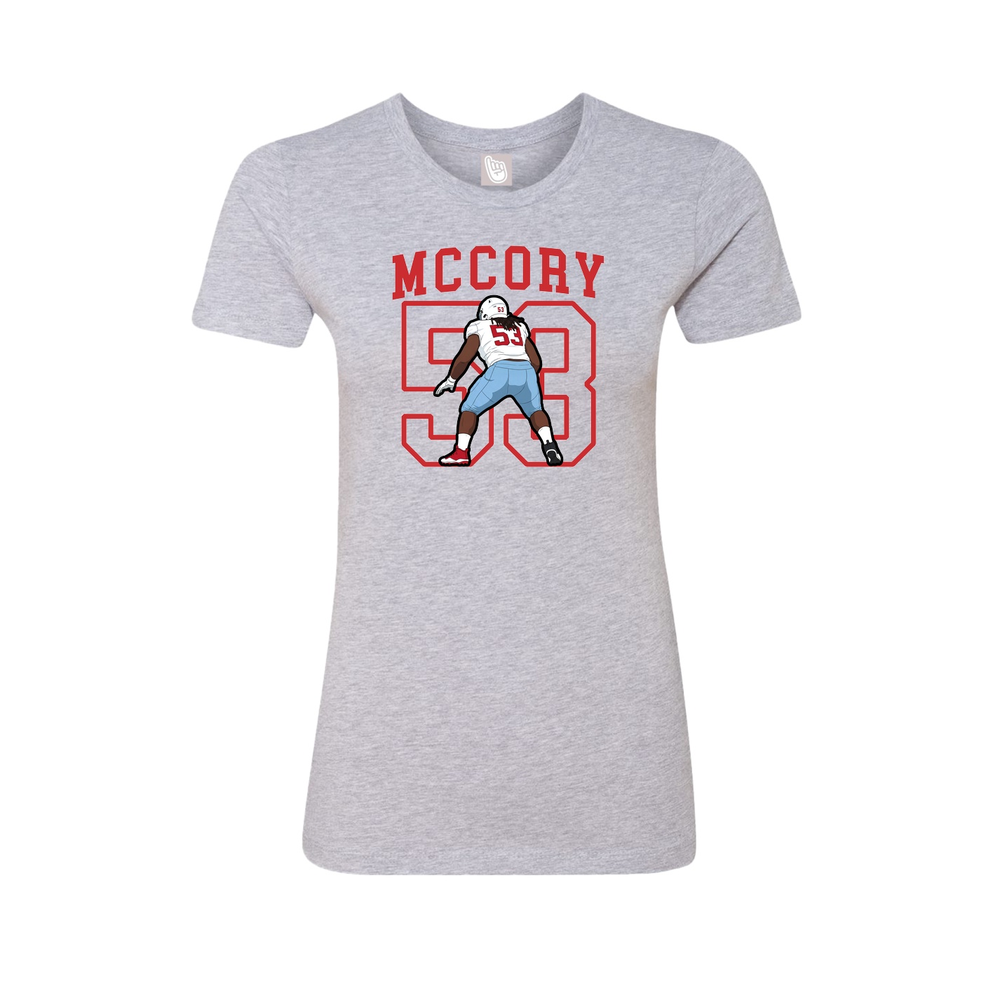 Womens Tee — Shirsey in Grey