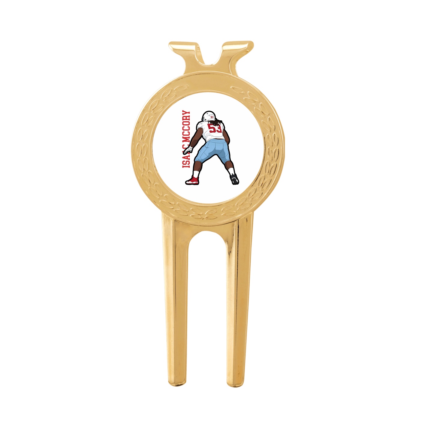 Divot Tool with Ball Marker — Name Vertical in Classic