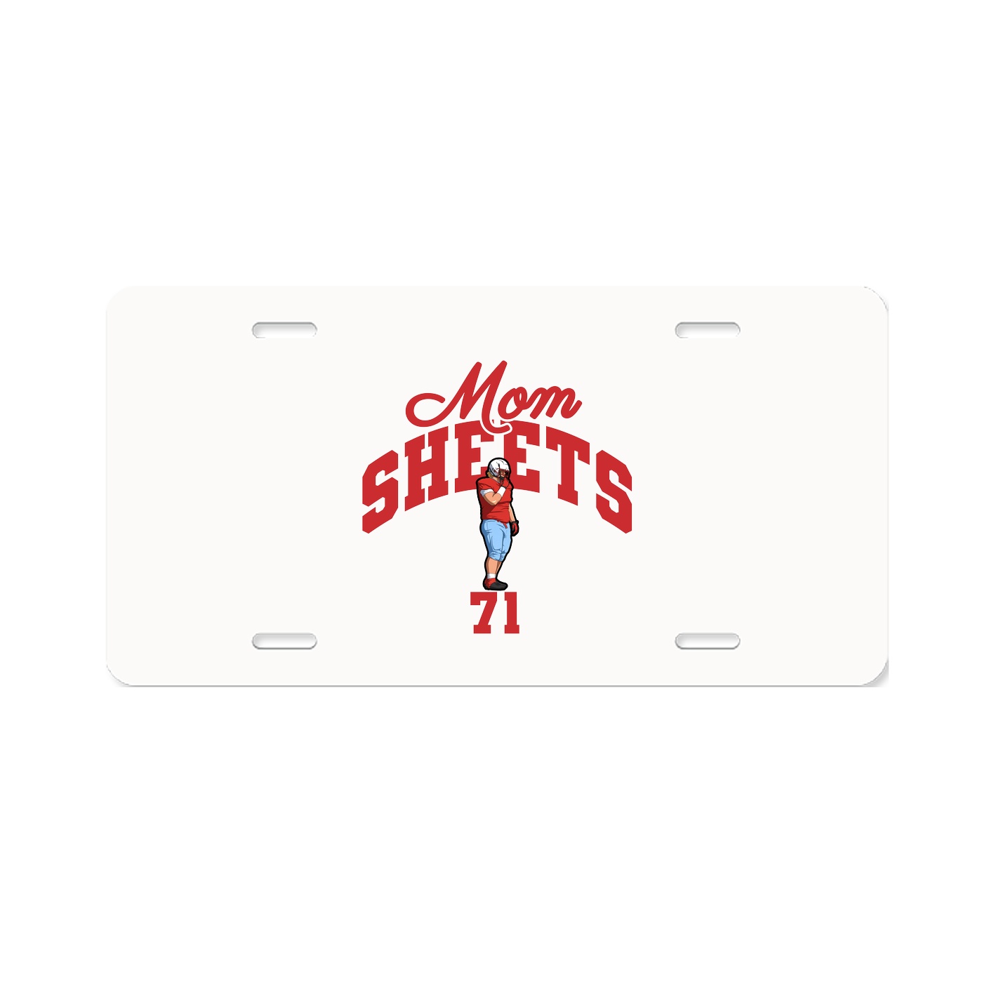 License Plate — Mothers Day Arch in Classic