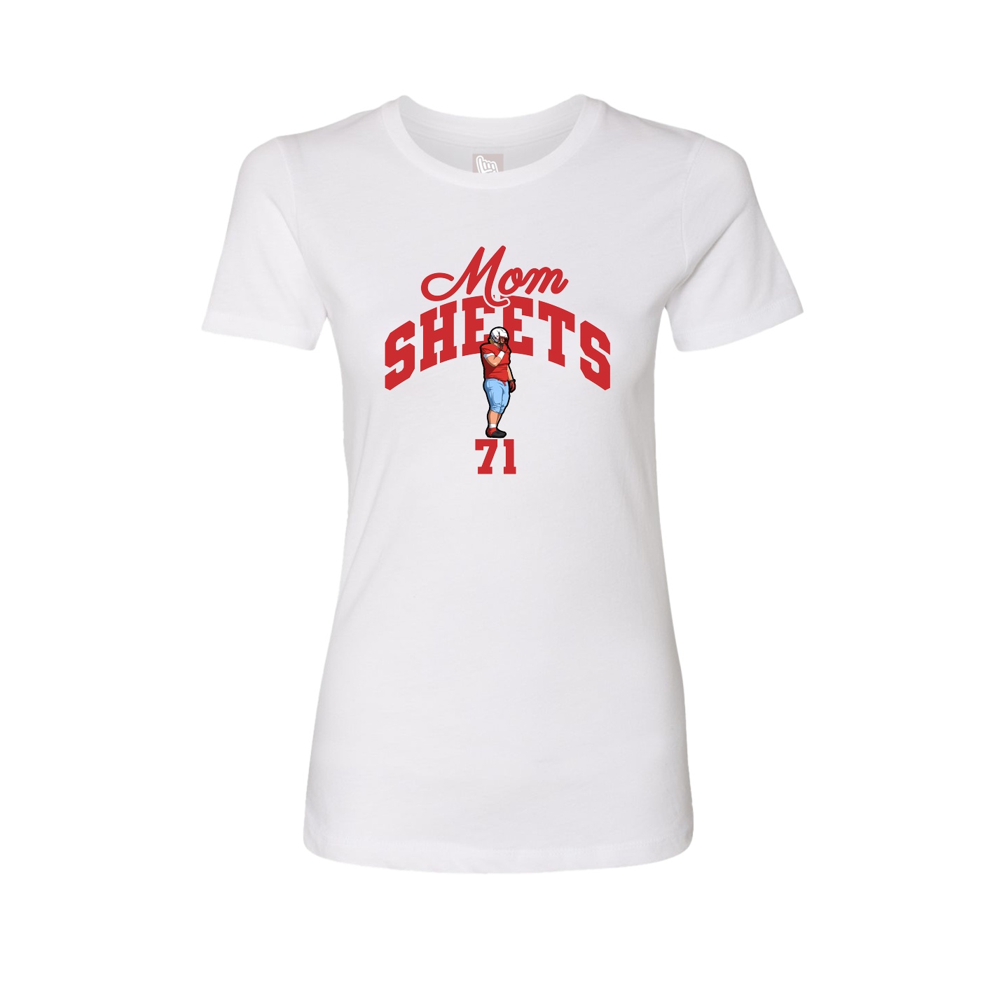 Womens Tee — Mothers Day Arch in White