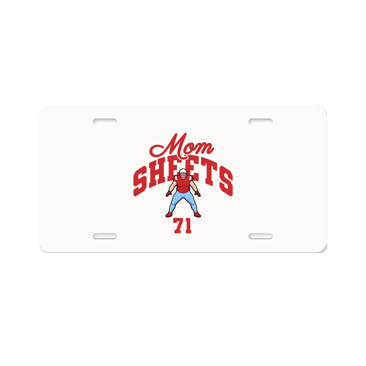 License Plate — Mothers Day Arch in Classic