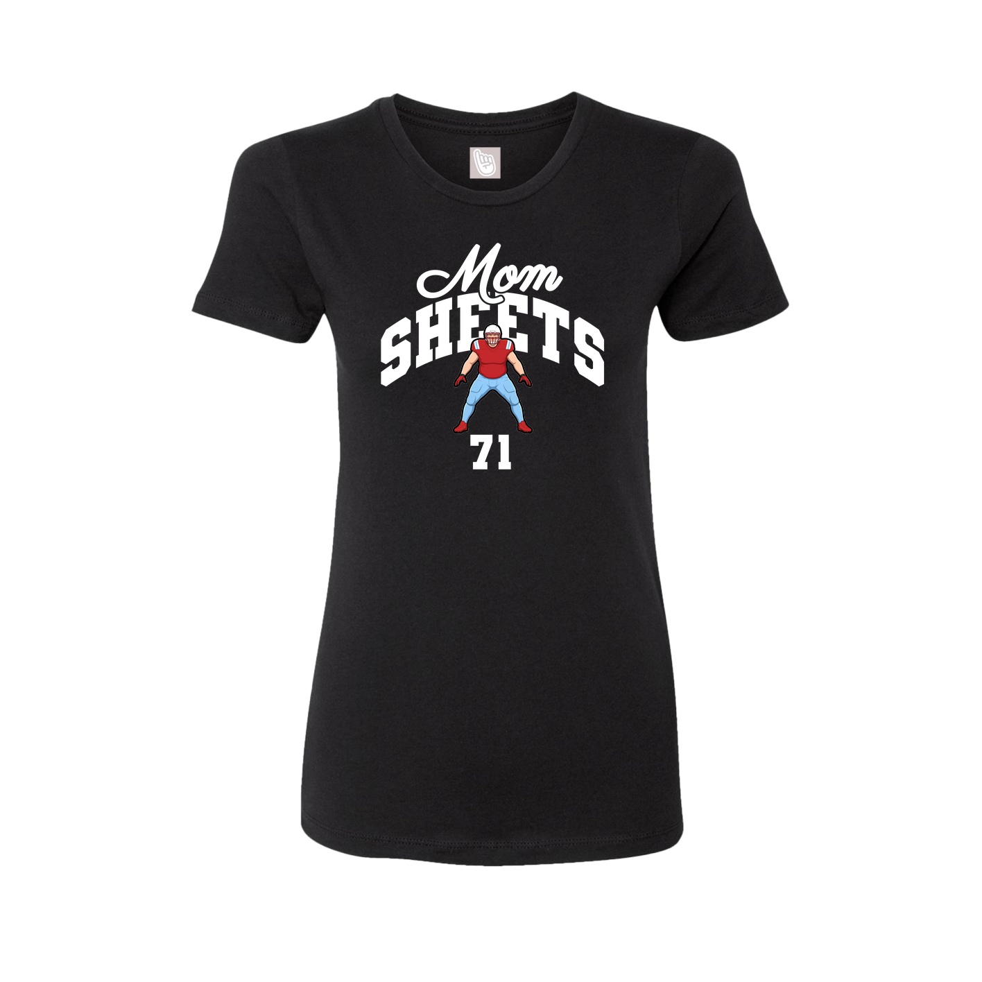 Womens Tee — Mothers Day Arch in Black