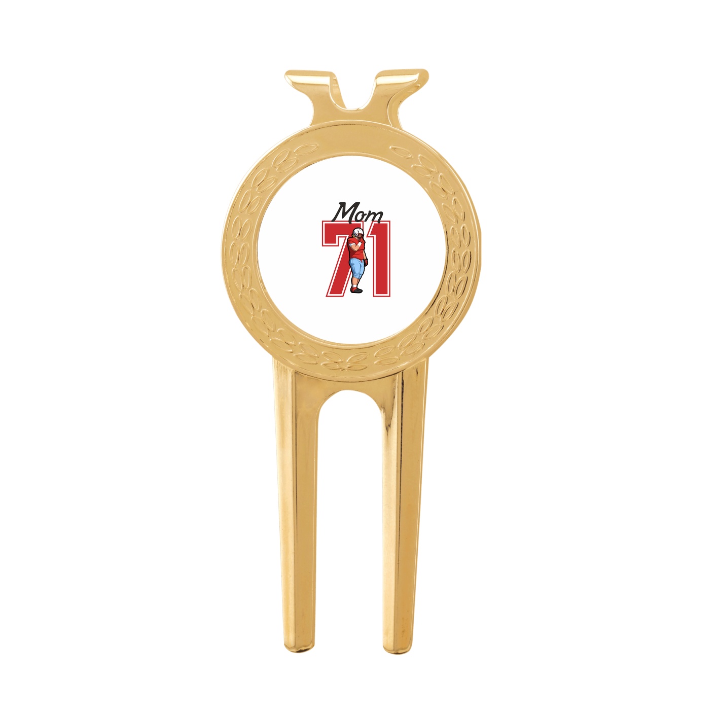 Divot Tool with Ball Marker — Mothers Day Shirsey in Classic