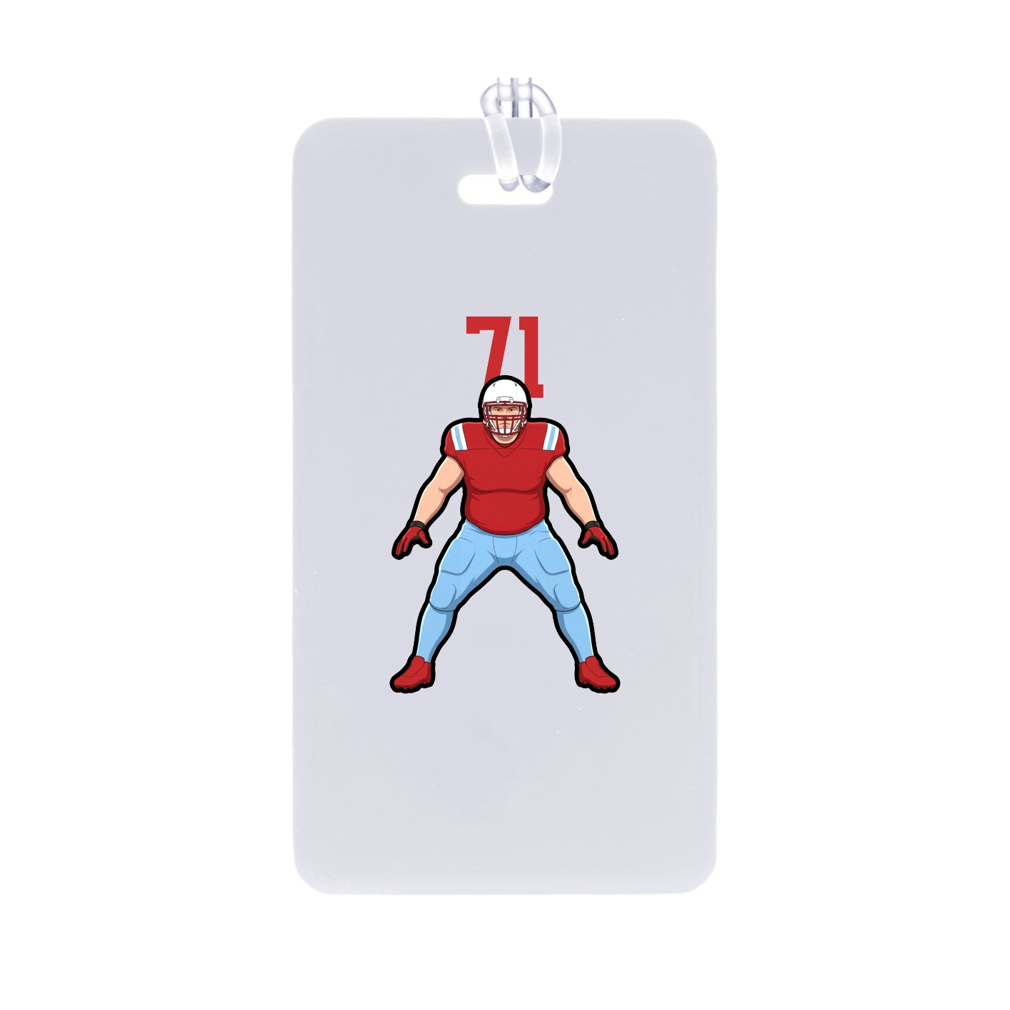 Bag Tag — Number Top in Classic