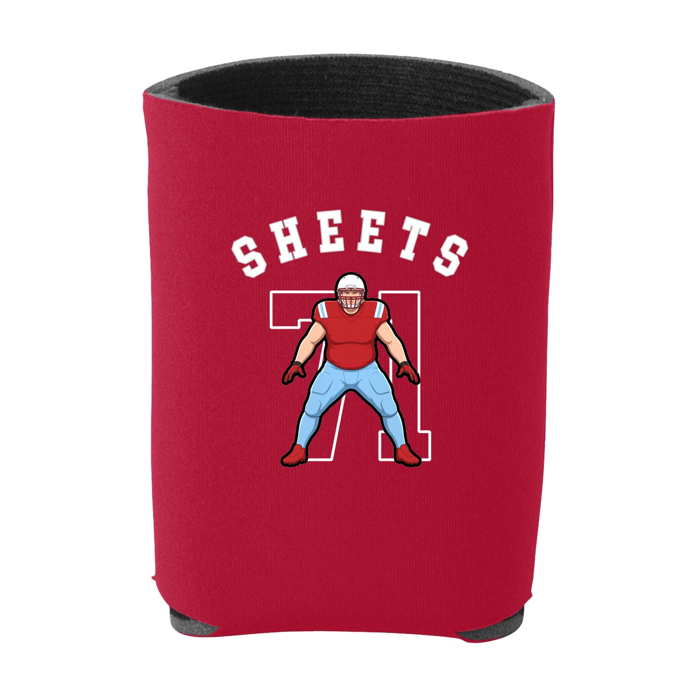 Can Holder — Shirsey Arch in Red
