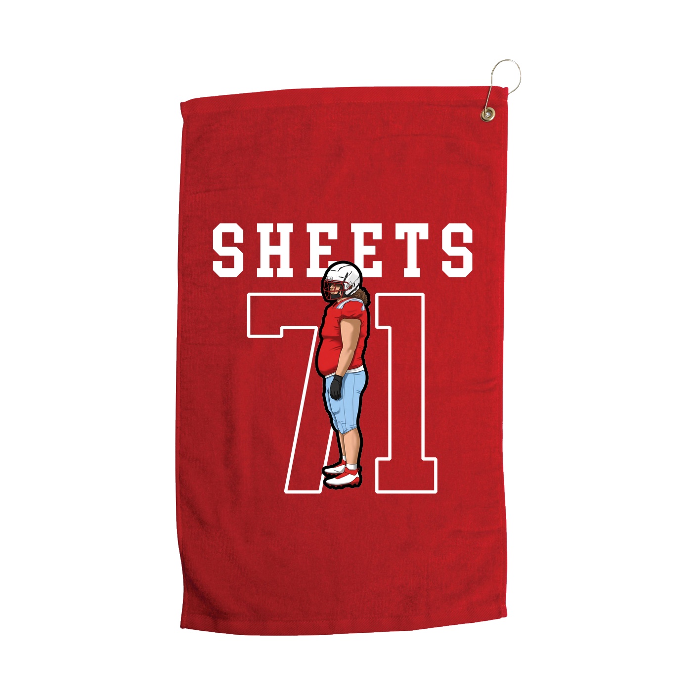 Golf Towel — Shirsey in Red