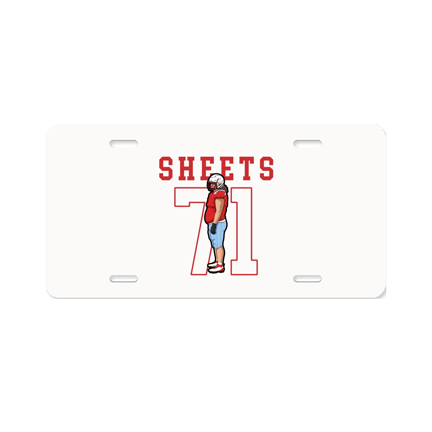 License Plate — Shirsey in Classic