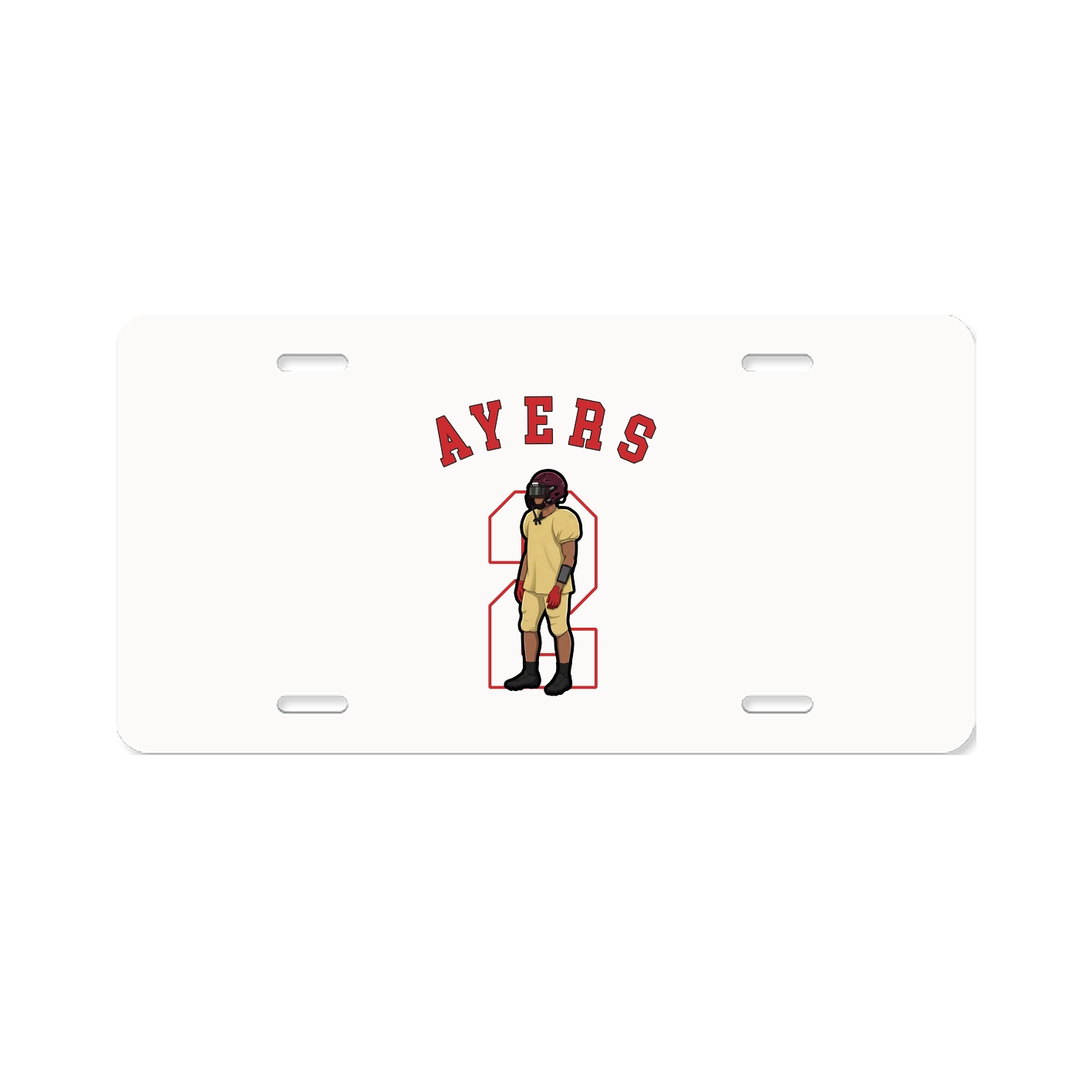 License Plate — Shirsey Arch in Classic