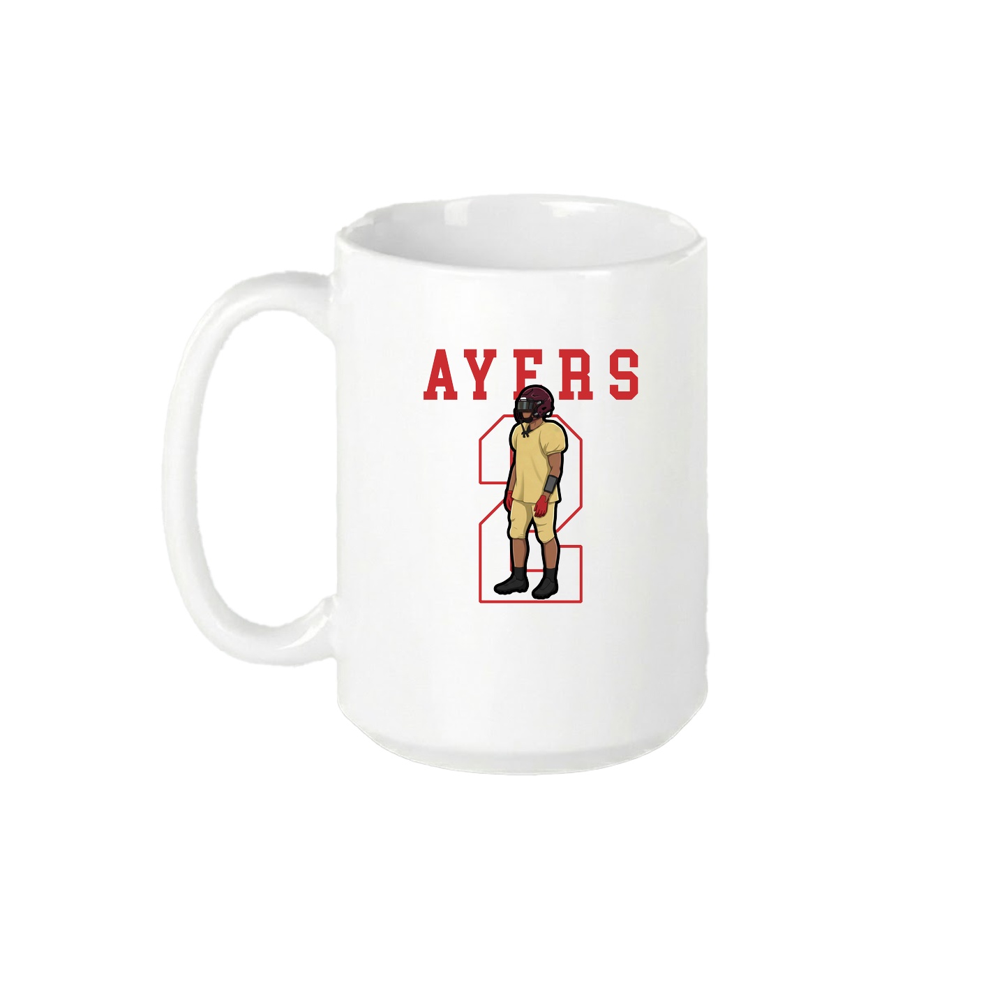 15oz Coffee Mug — Shirsey in White