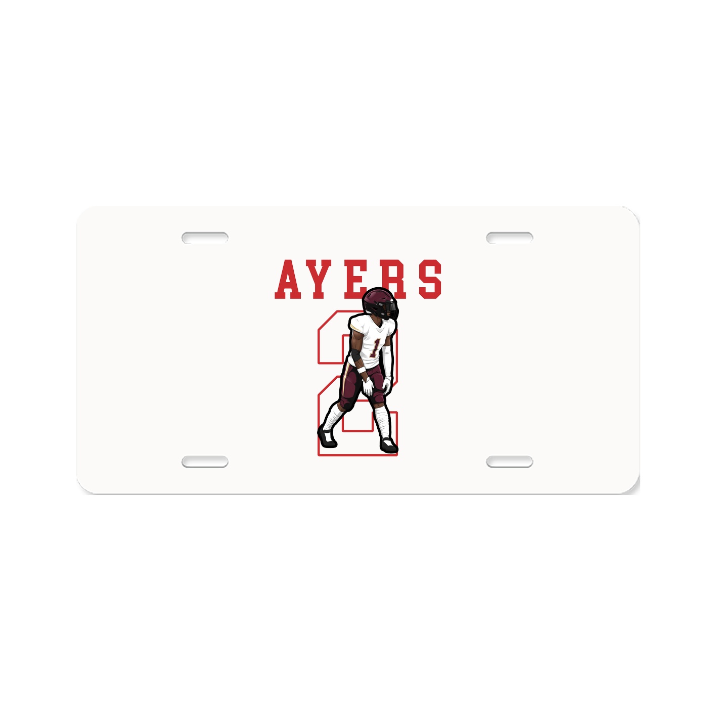 License Plate — Shirsey in Classic