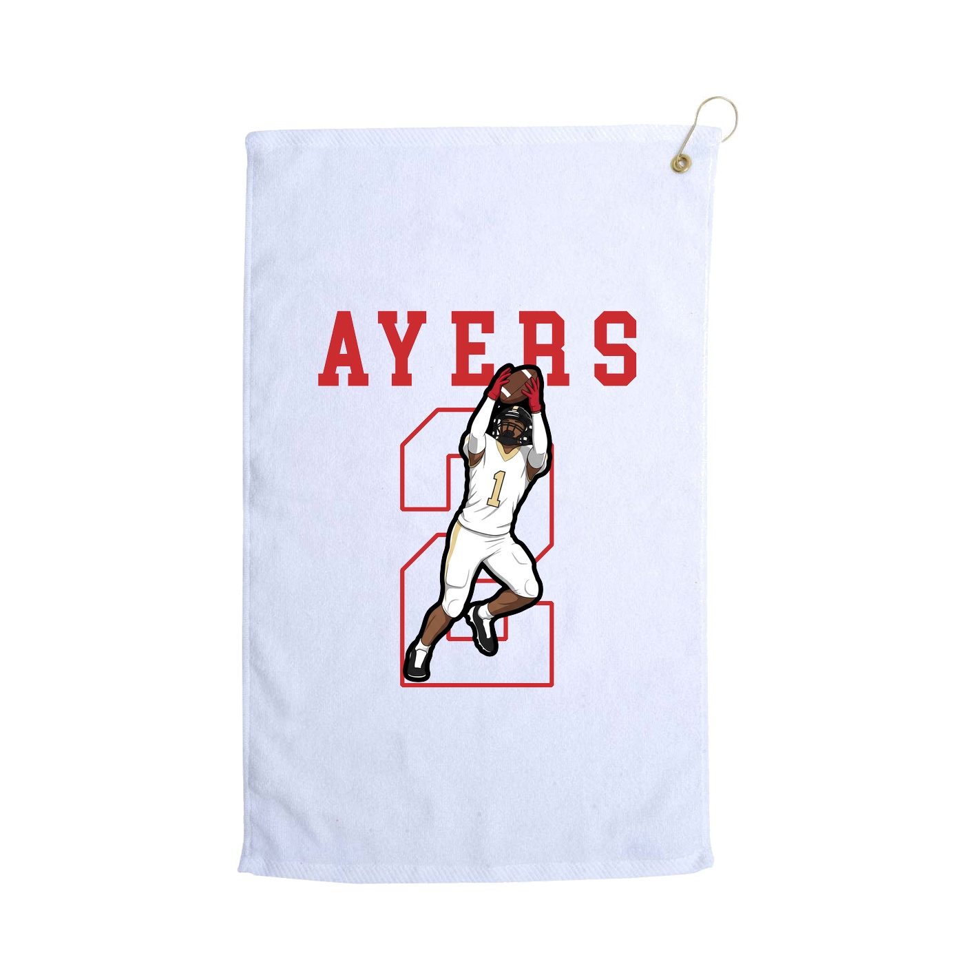 Golf Towel — Shirsey in White