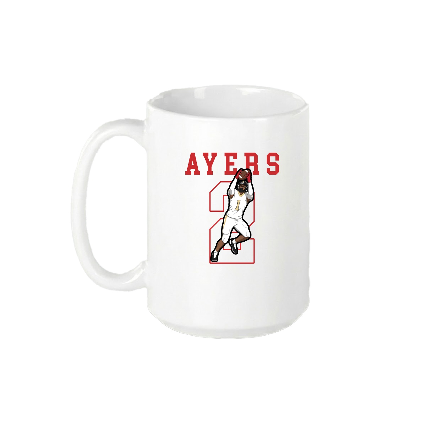 15oz Coffee Mug — Shirsey in White
