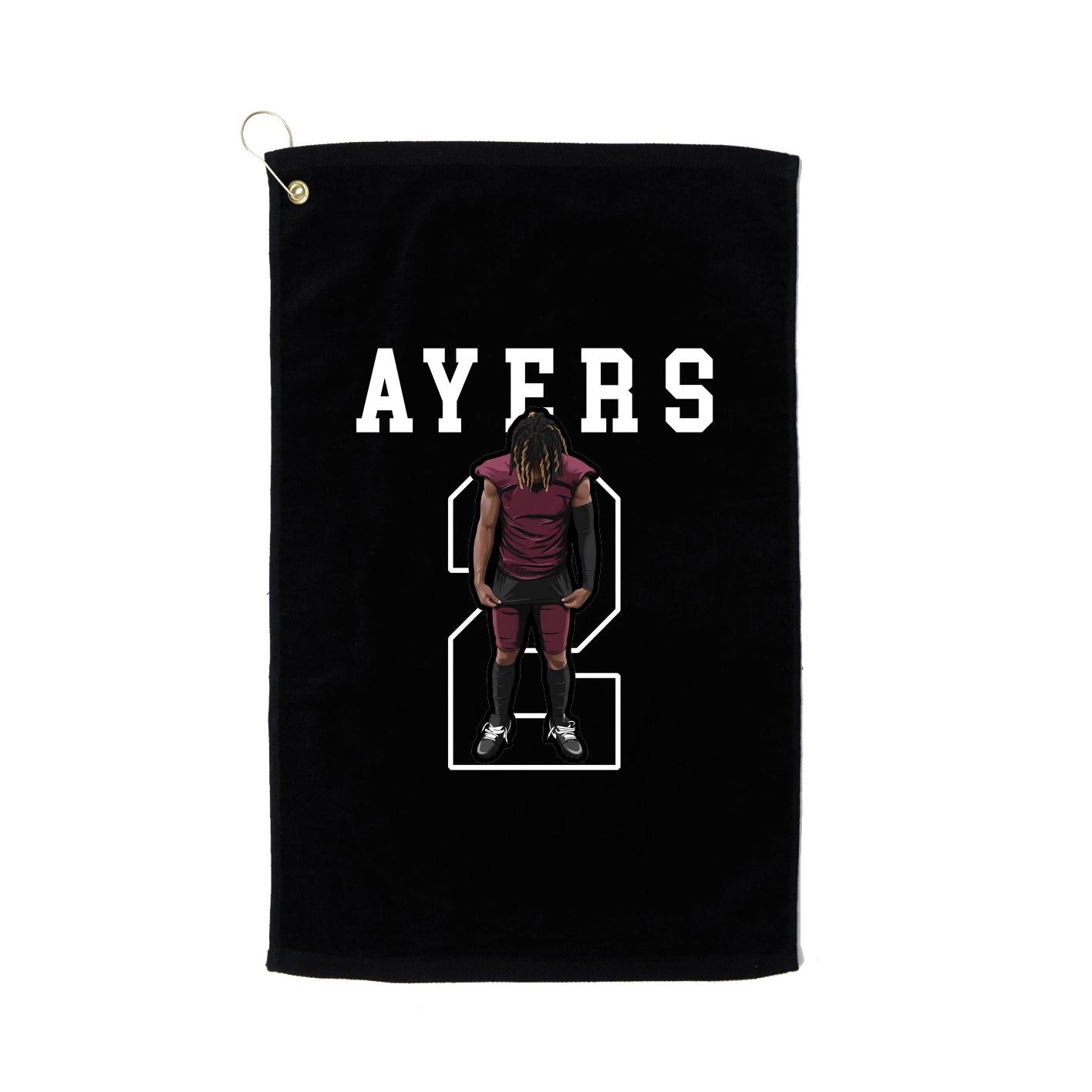 Golf Towel — Shirsey in Black