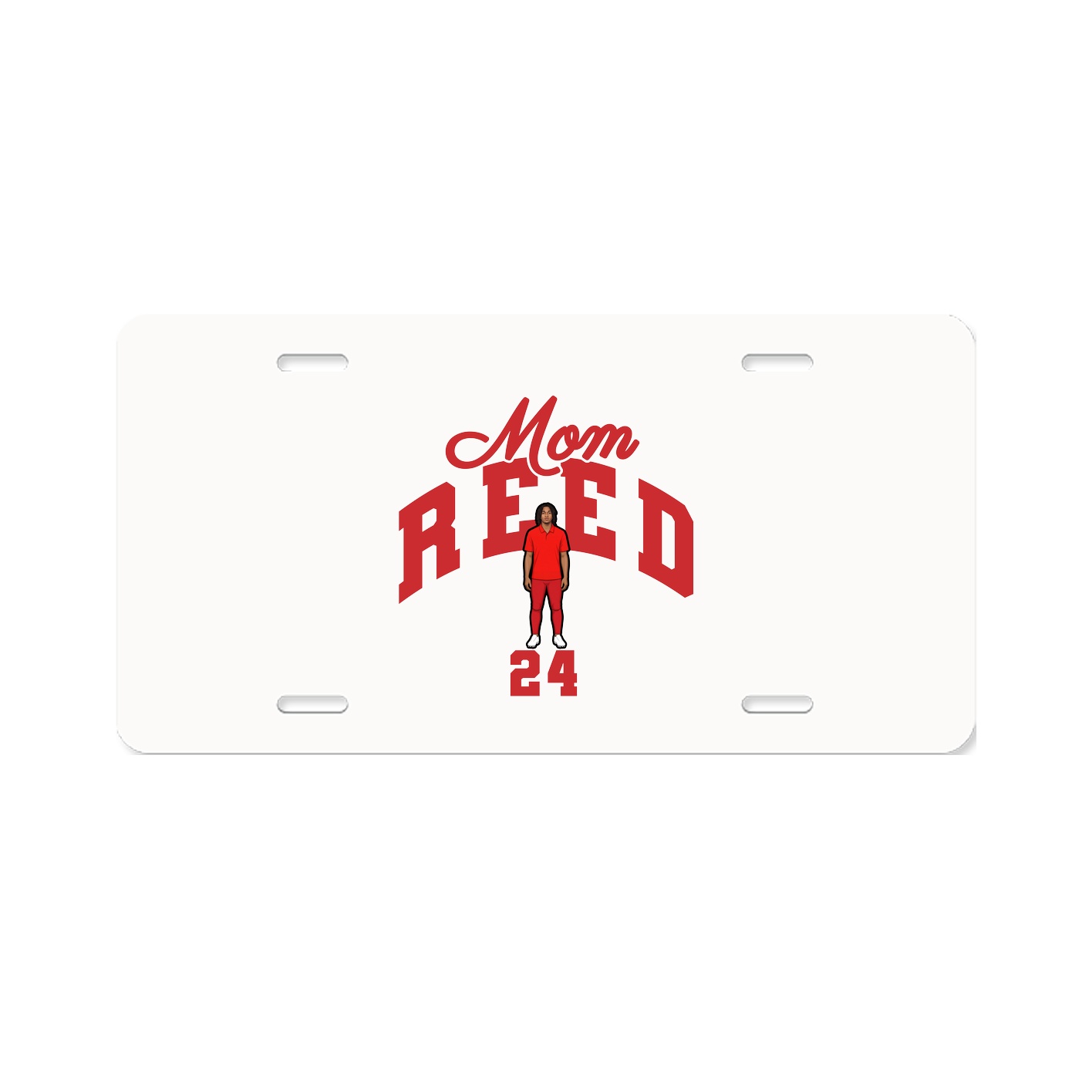License Plate — Mothers Day Arch in Classic