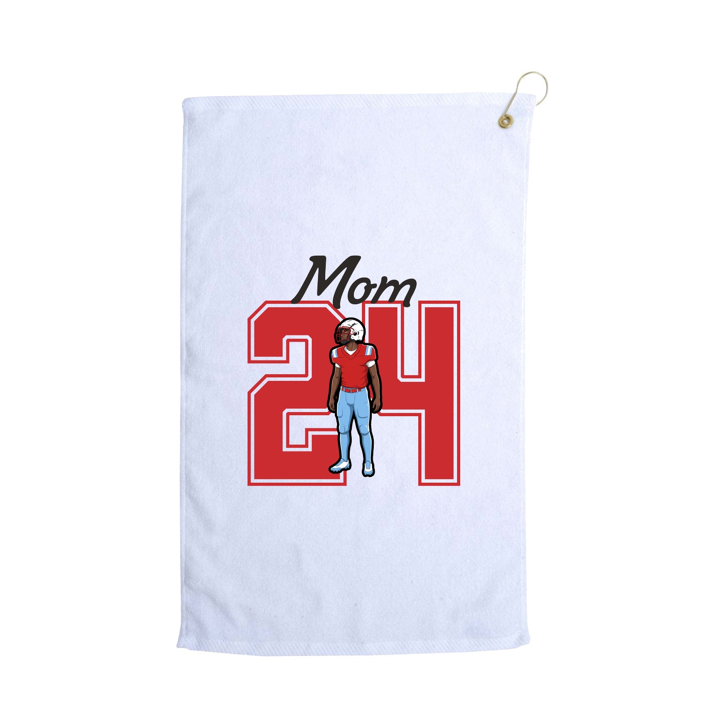 Golf Towel — Mothers Day Shirsey in White