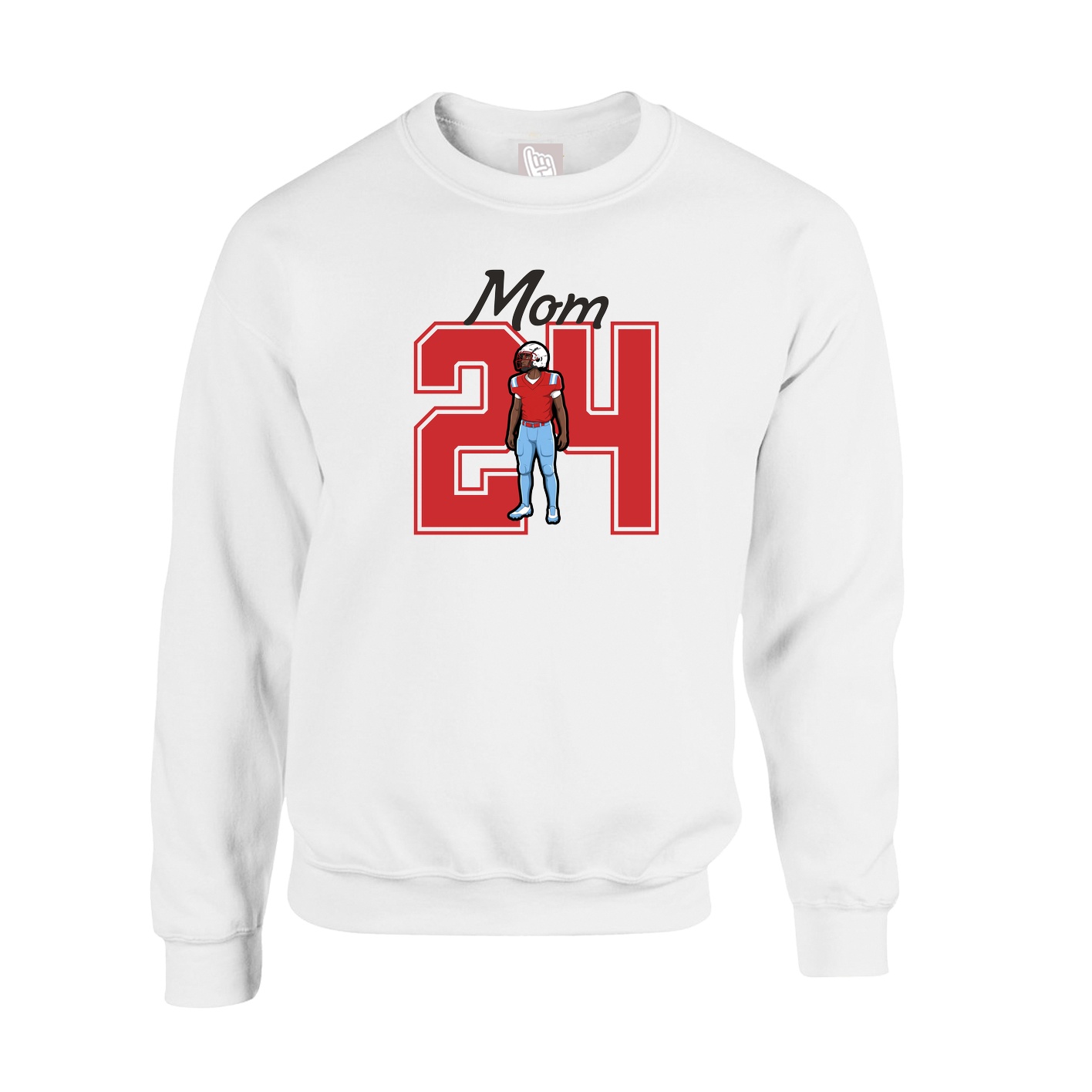 Fleece Crew — Mothers Day Shirsey in White