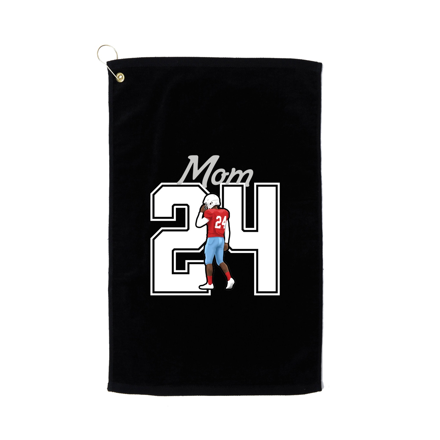 Golf Towel — Mothers Day Shirsey in Black