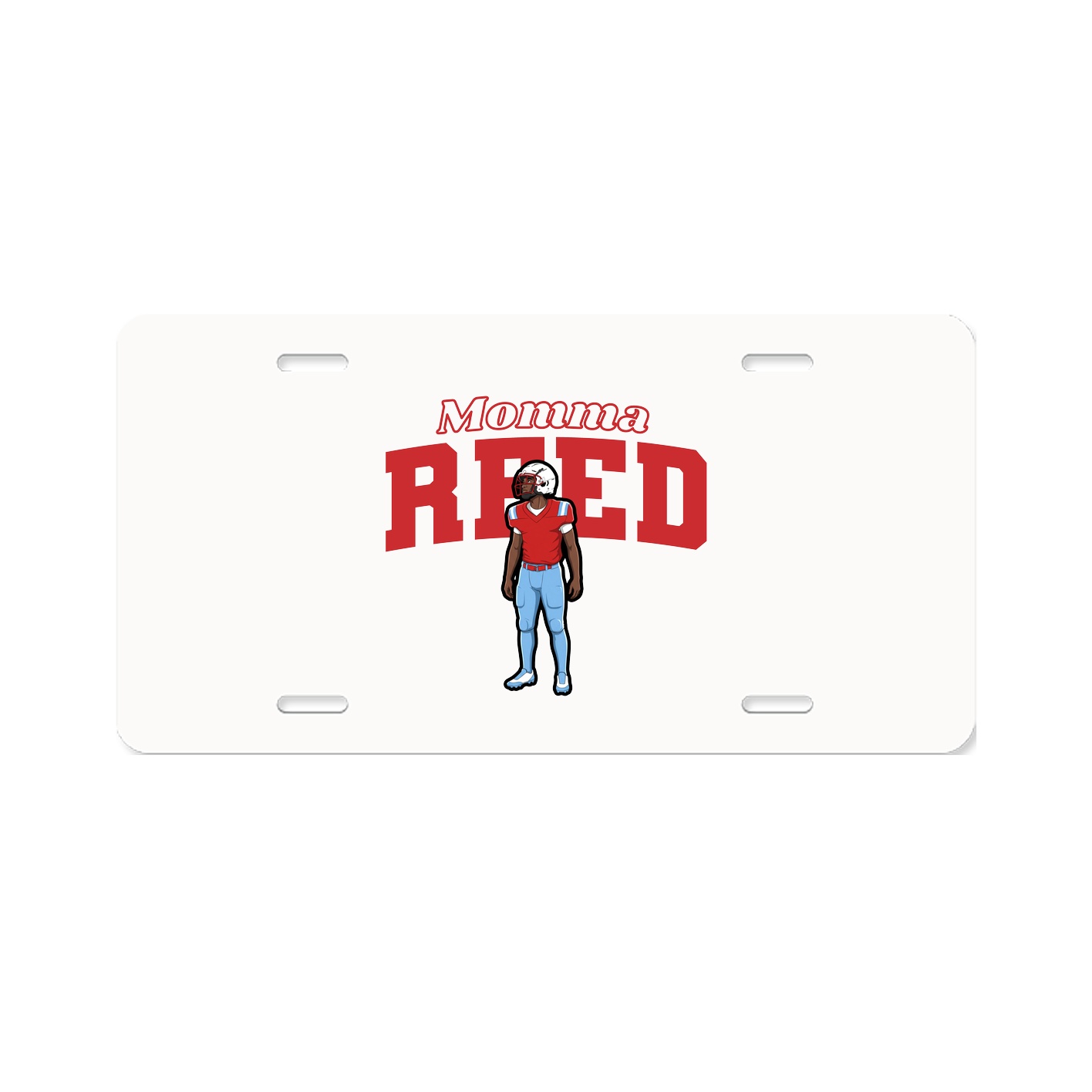 License Plate — Mothers Day Block in Classic
