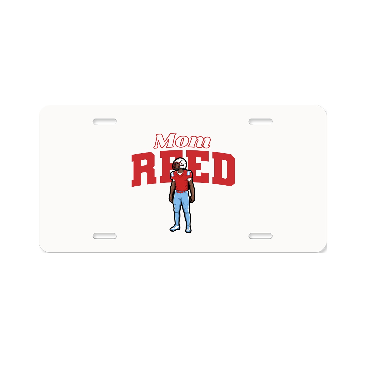 License Plate — Mothers Day Block in Classic