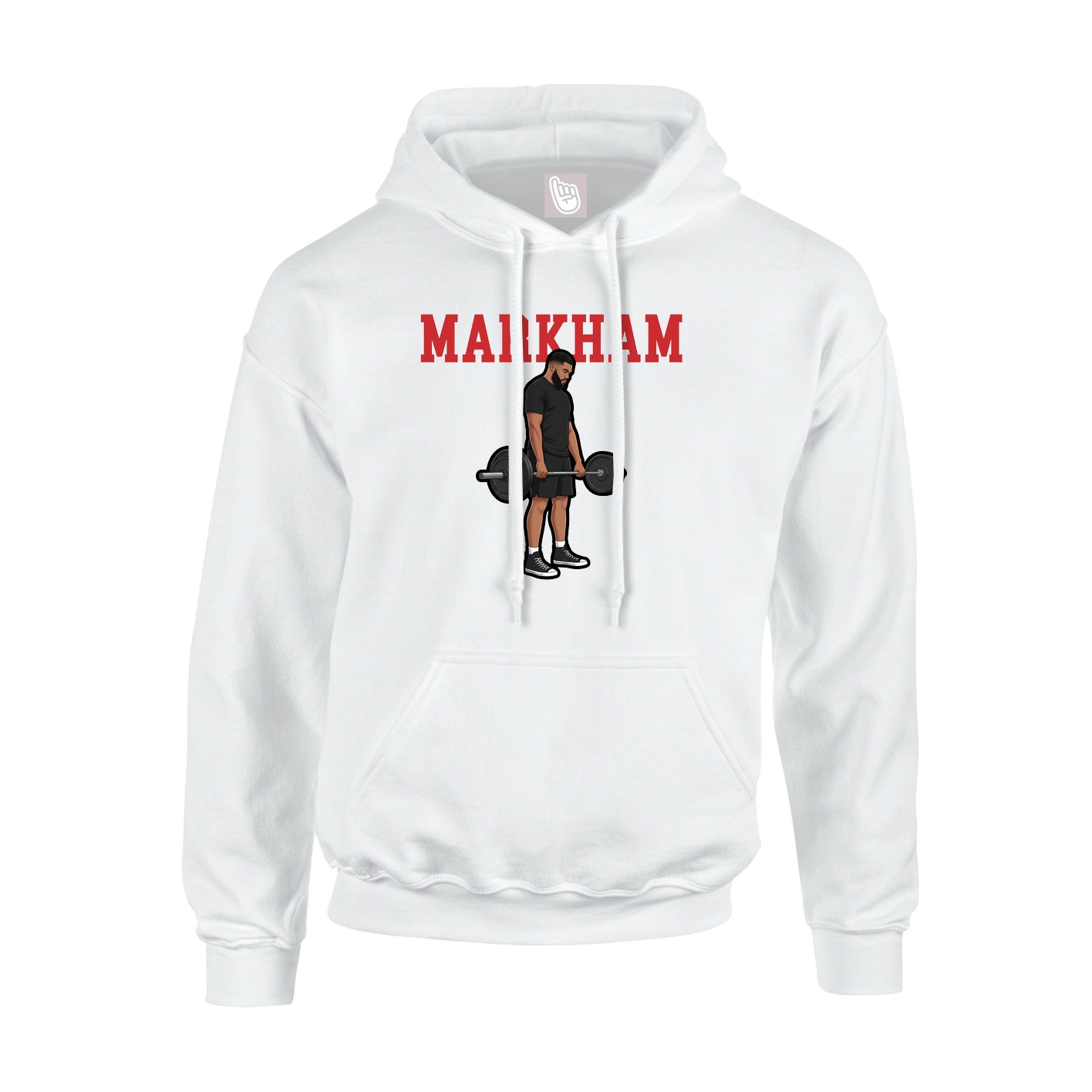 Youth Hoodie — Shirsey in White
