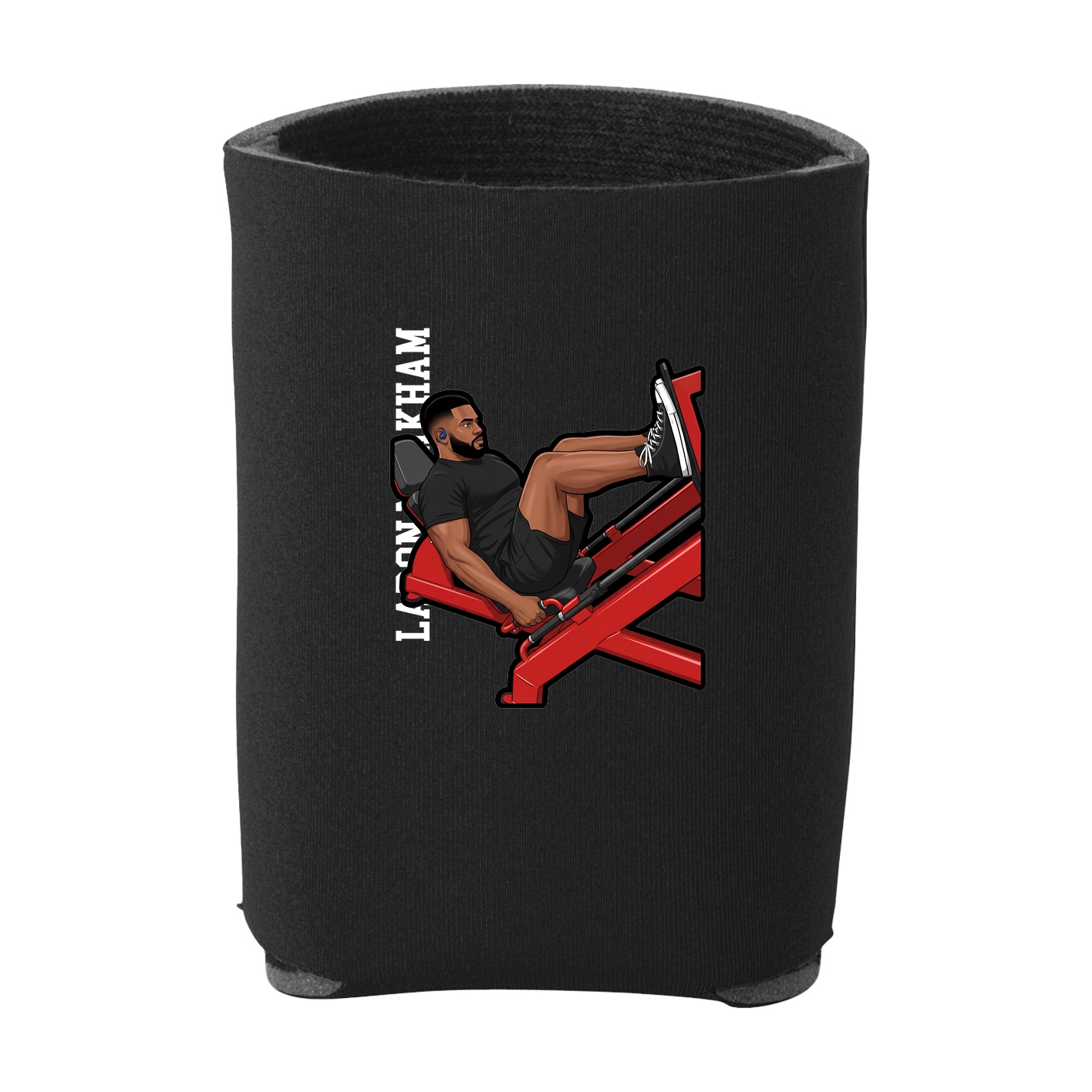 Can Holder — Name Vertical in Black