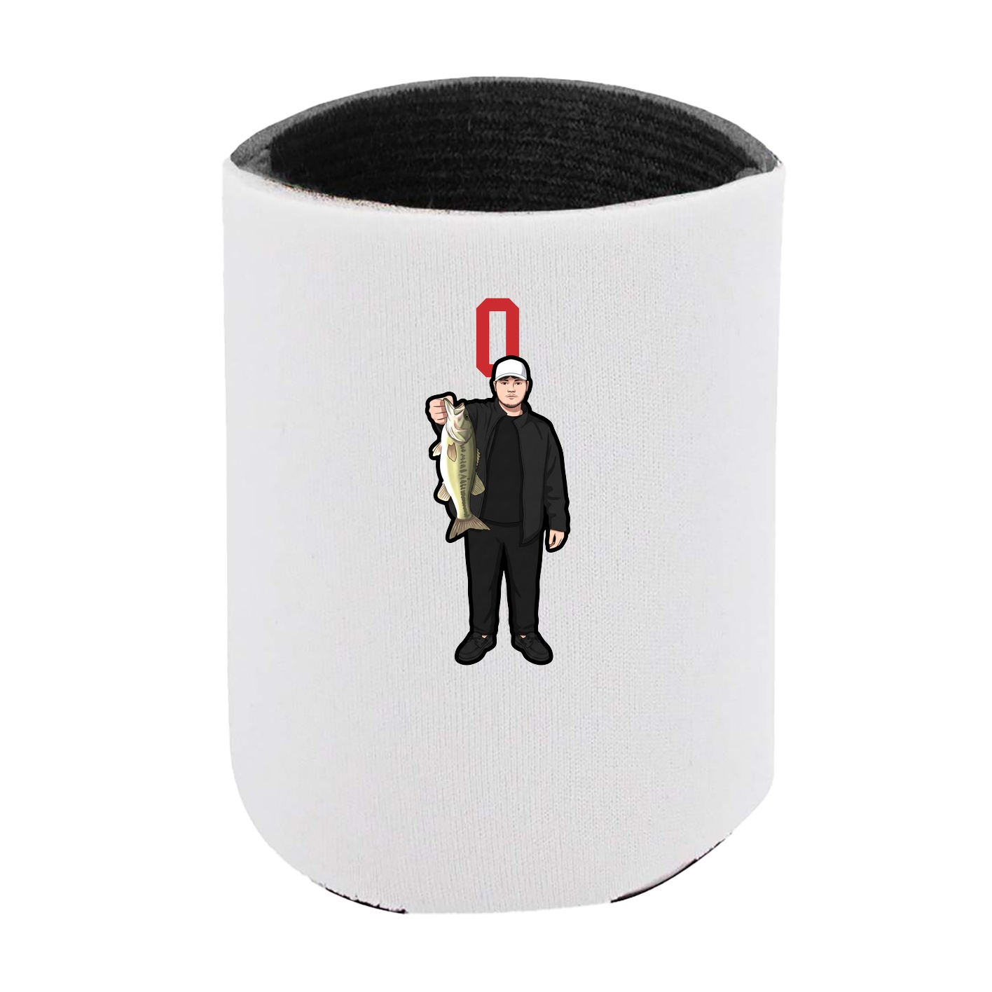 Can Holder — Number Top in White