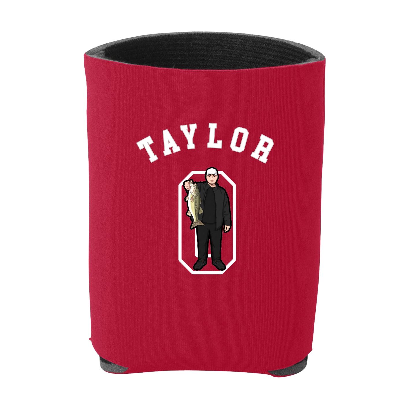 Can Holder — Shirsey Arch in Red