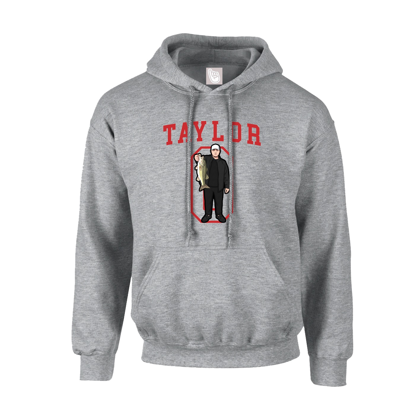 Hoodie — Shirsey in Grey