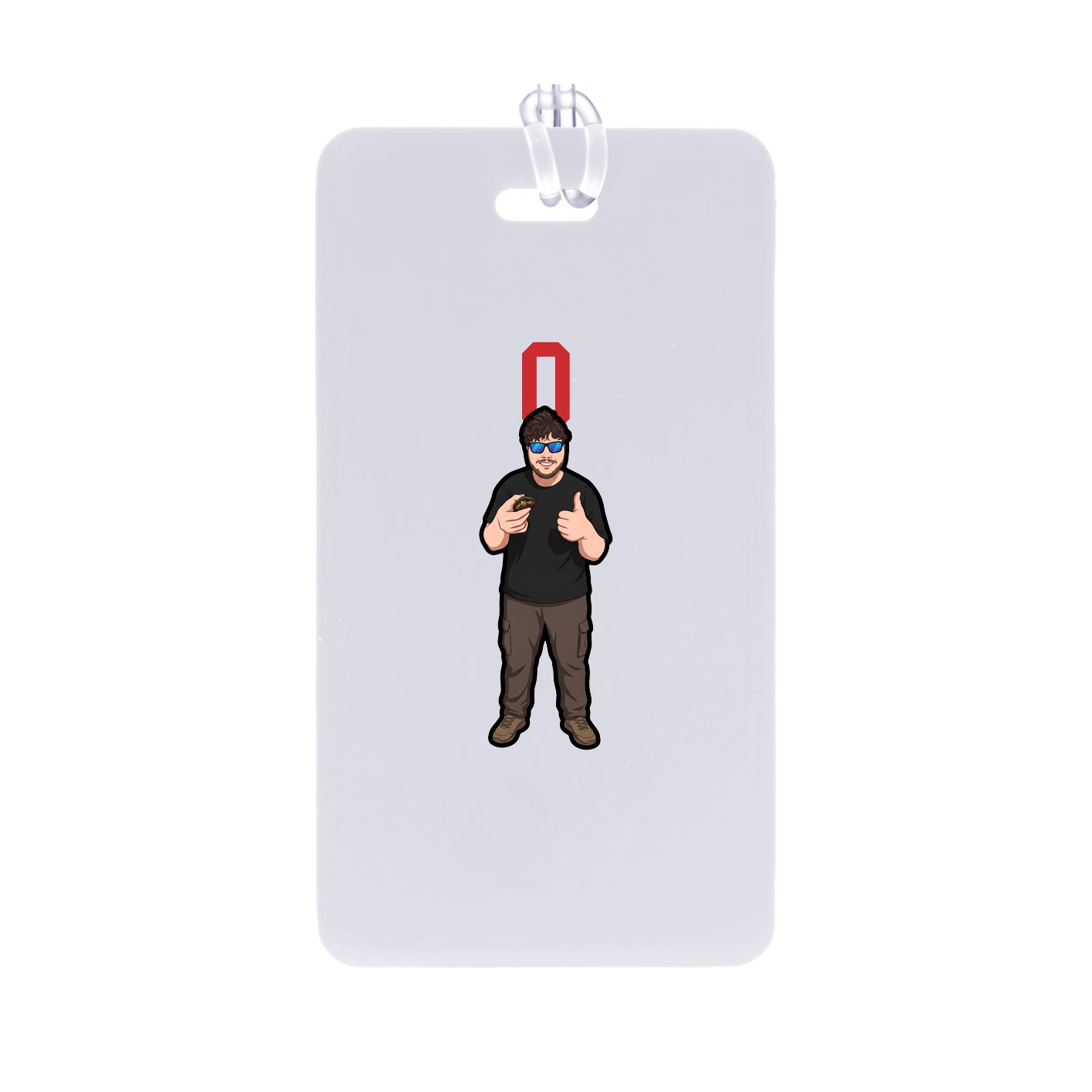 Bag Tag — Number Top in Classic