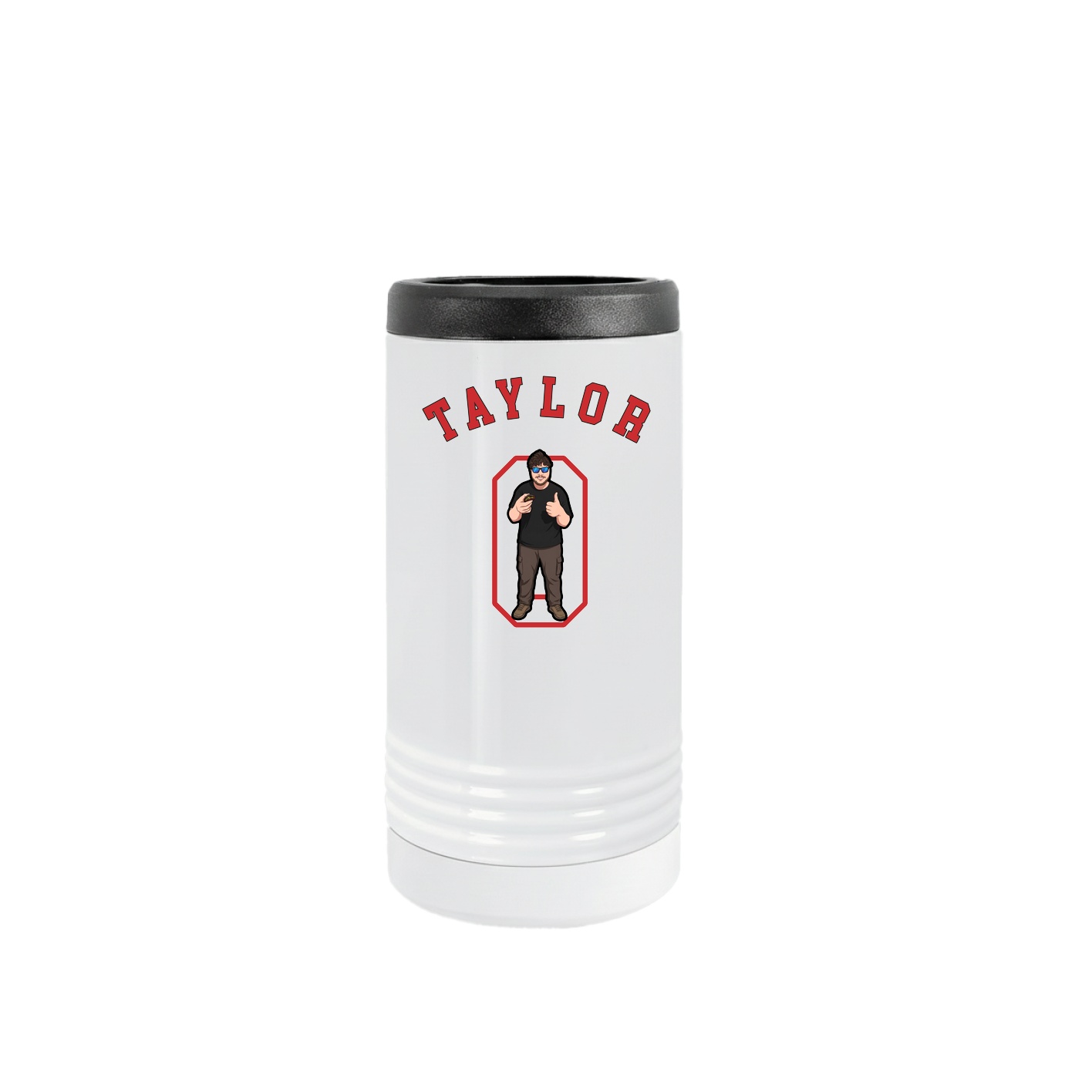 Slim Beverage Holder — Shirsey Arch in White