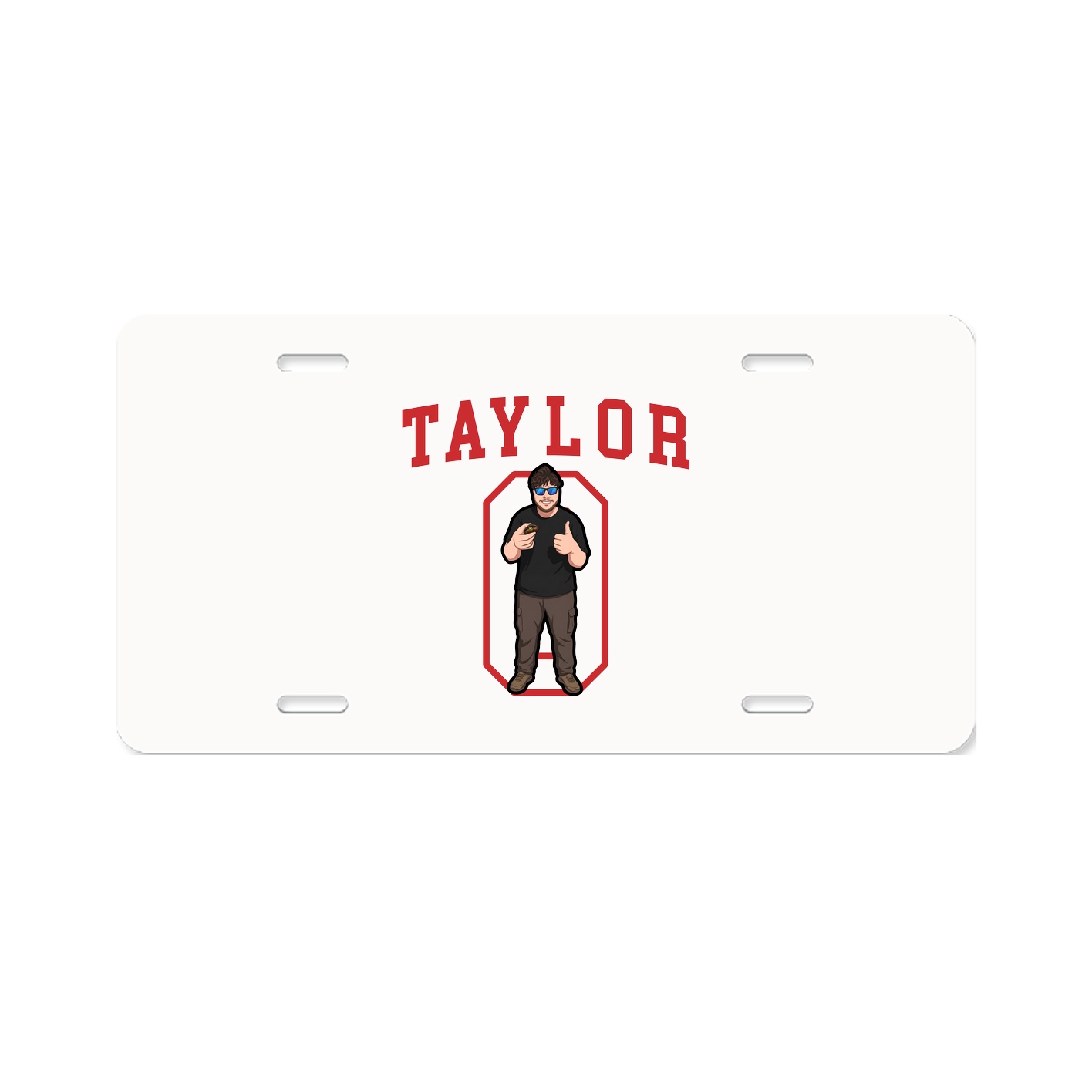 License Plate — Shirsey in Classic
