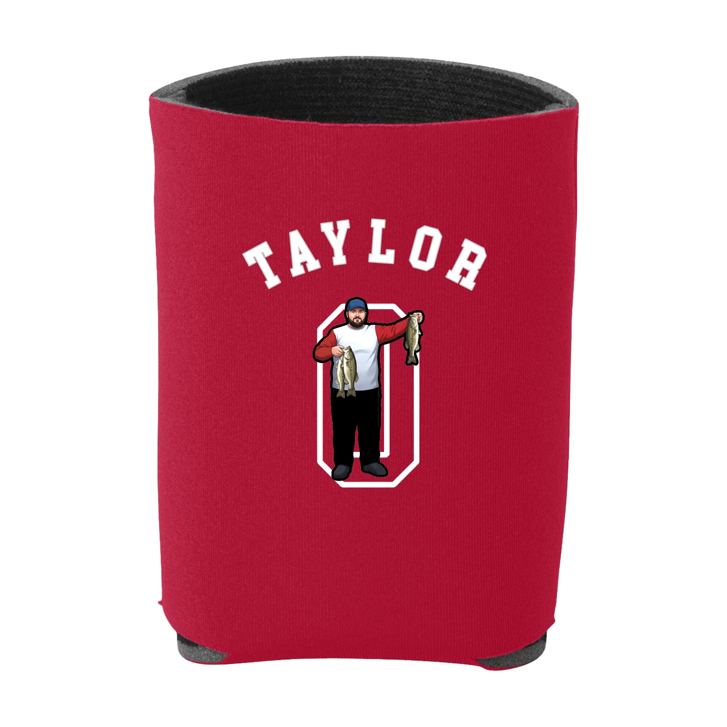 Can Holder — Shirsey Arch in Red