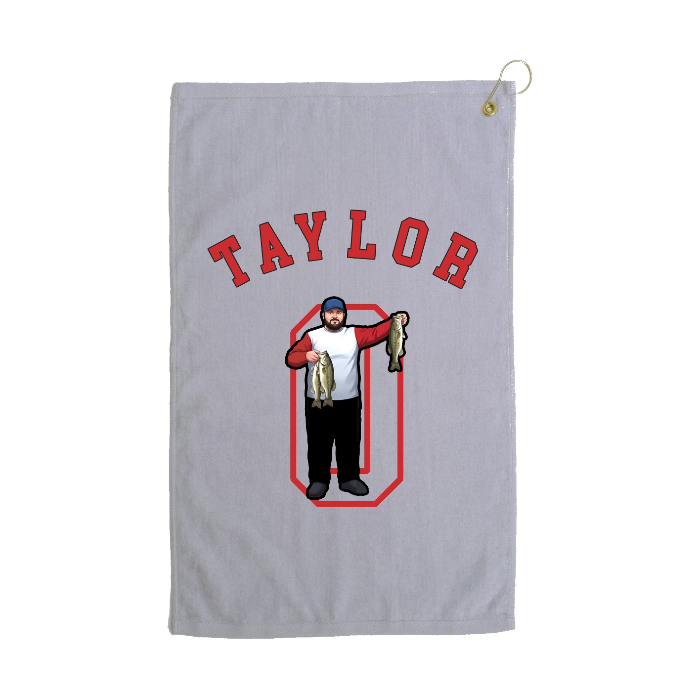 Golf Towel — Shirsey Arch in Grey