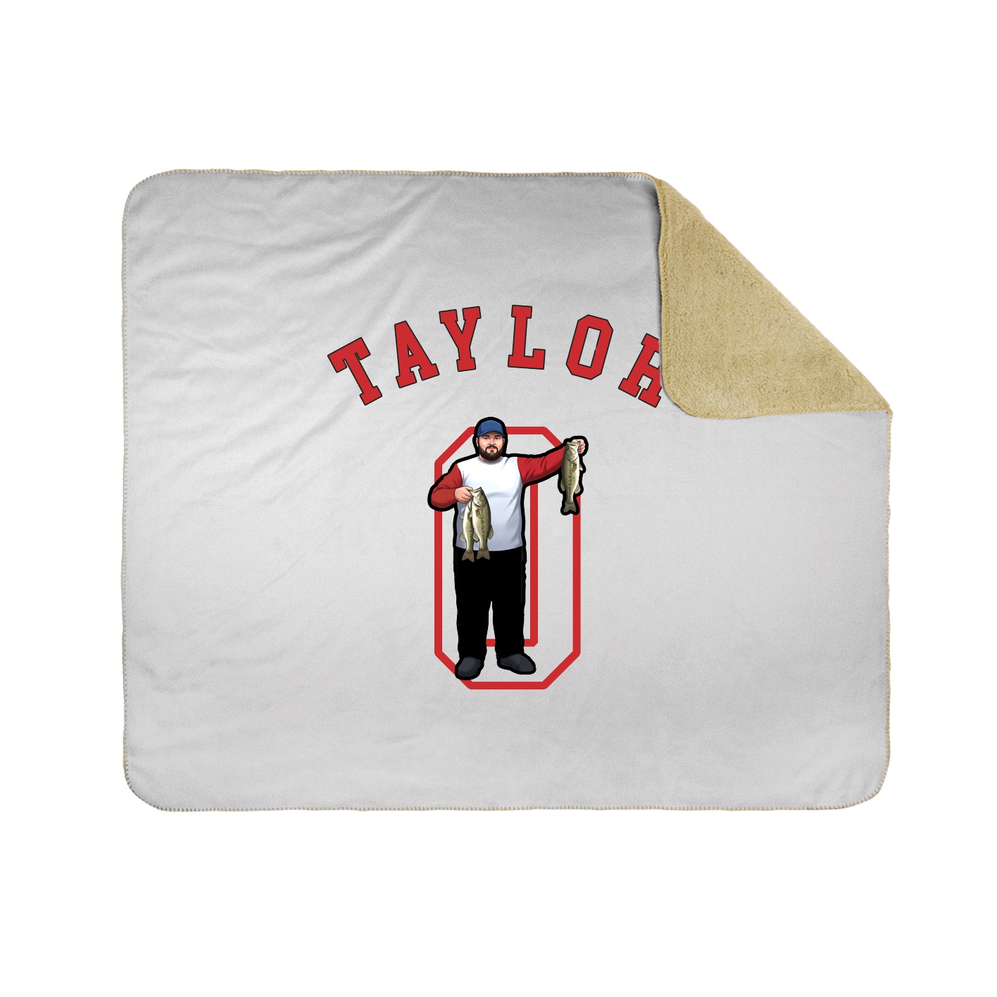 Throw Blanket — Shirsey Arch in White