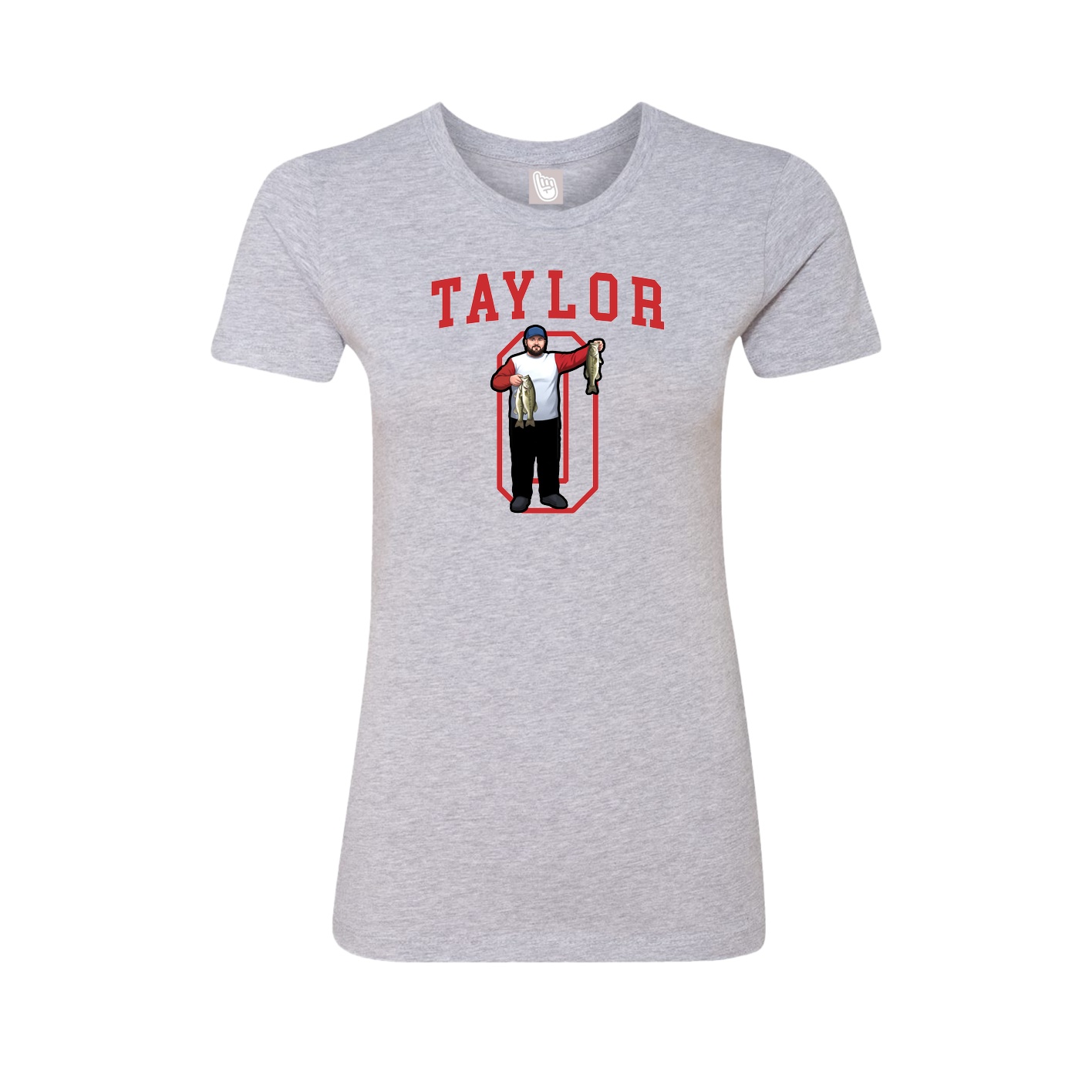 Fitted Women's Tee — Shirsey in Grey